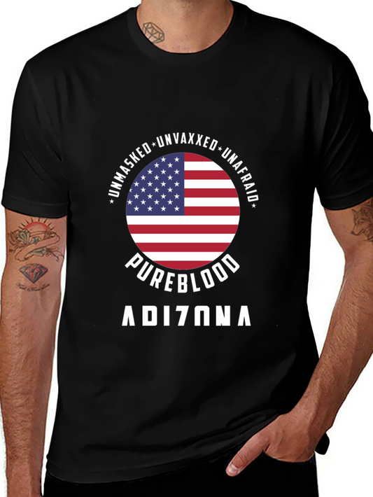 Unmasked Unvaxxed Pureblood Graphic Tee