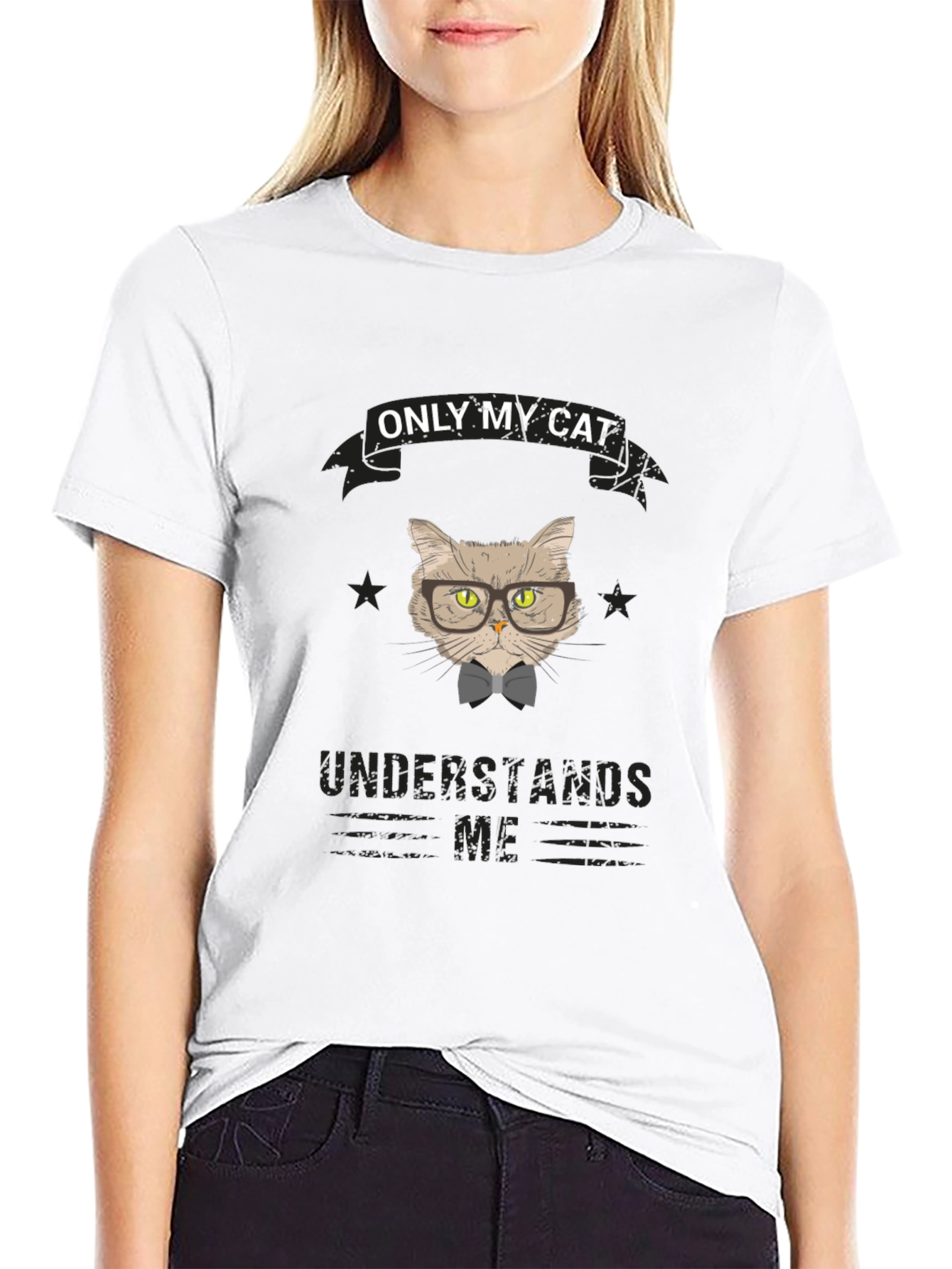Only My Cat Understands Me T-Shirt