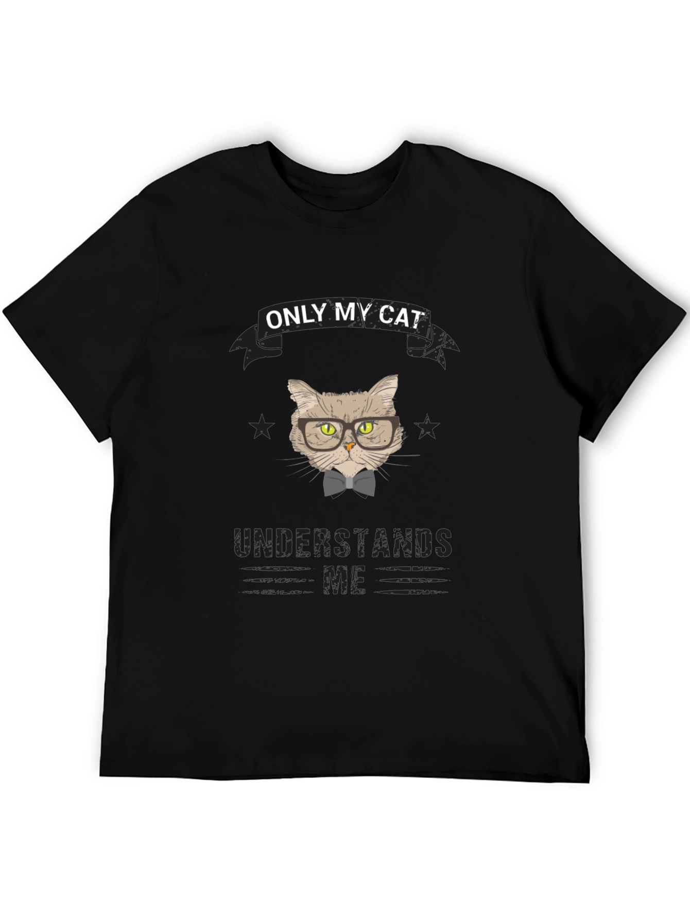 Only My Cat Understands Me T-Shirt