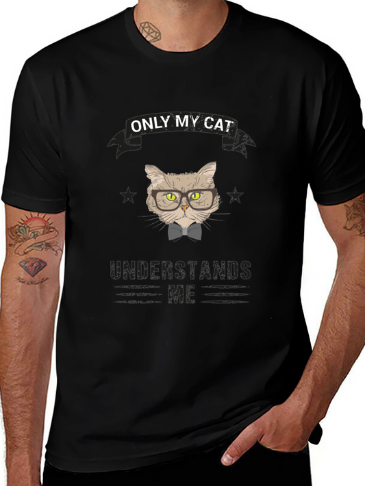 Only My Cat Understands Me T-Shirt