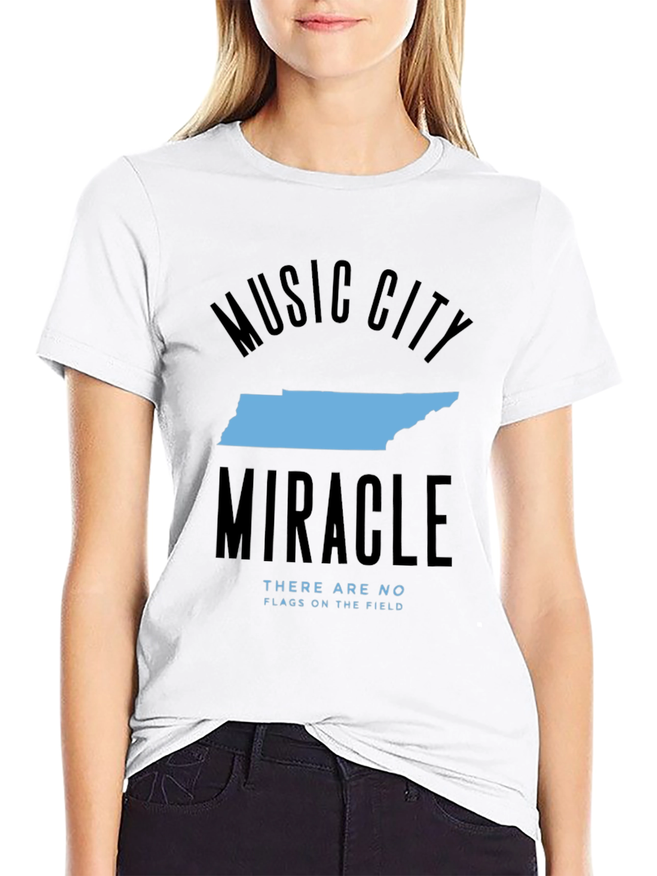 Music City Miracle T-Shirt - There Are No Flags