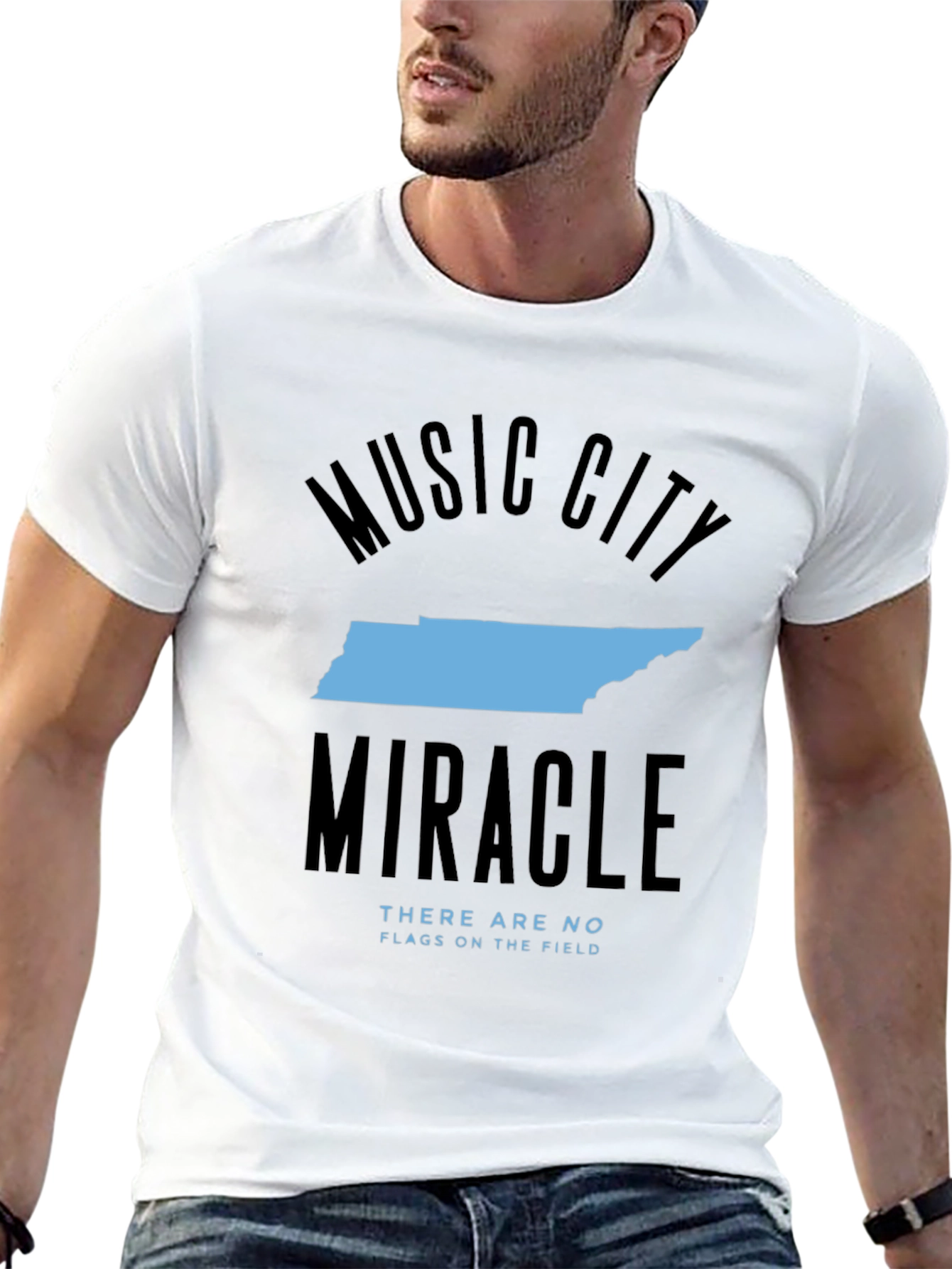 Music City Miracle T-Shirt - There Are No Flags