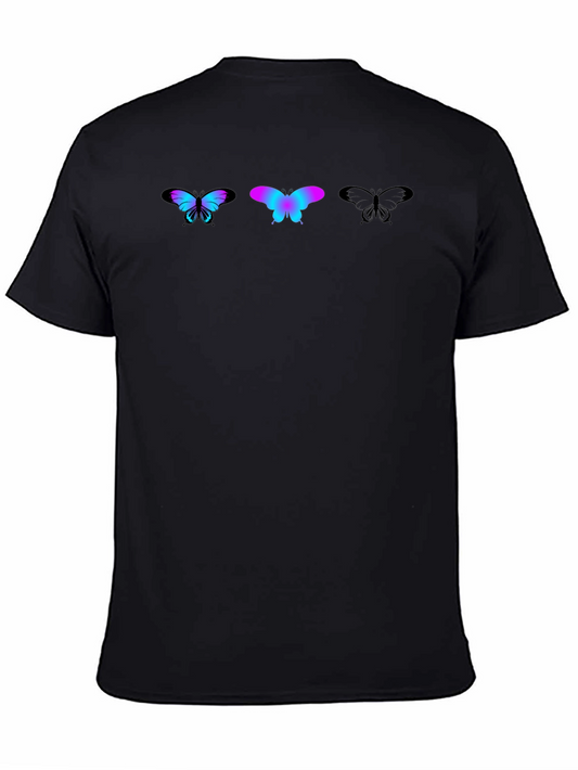 Butterfly Graphic T-Shirt - Stylish Casual Wear