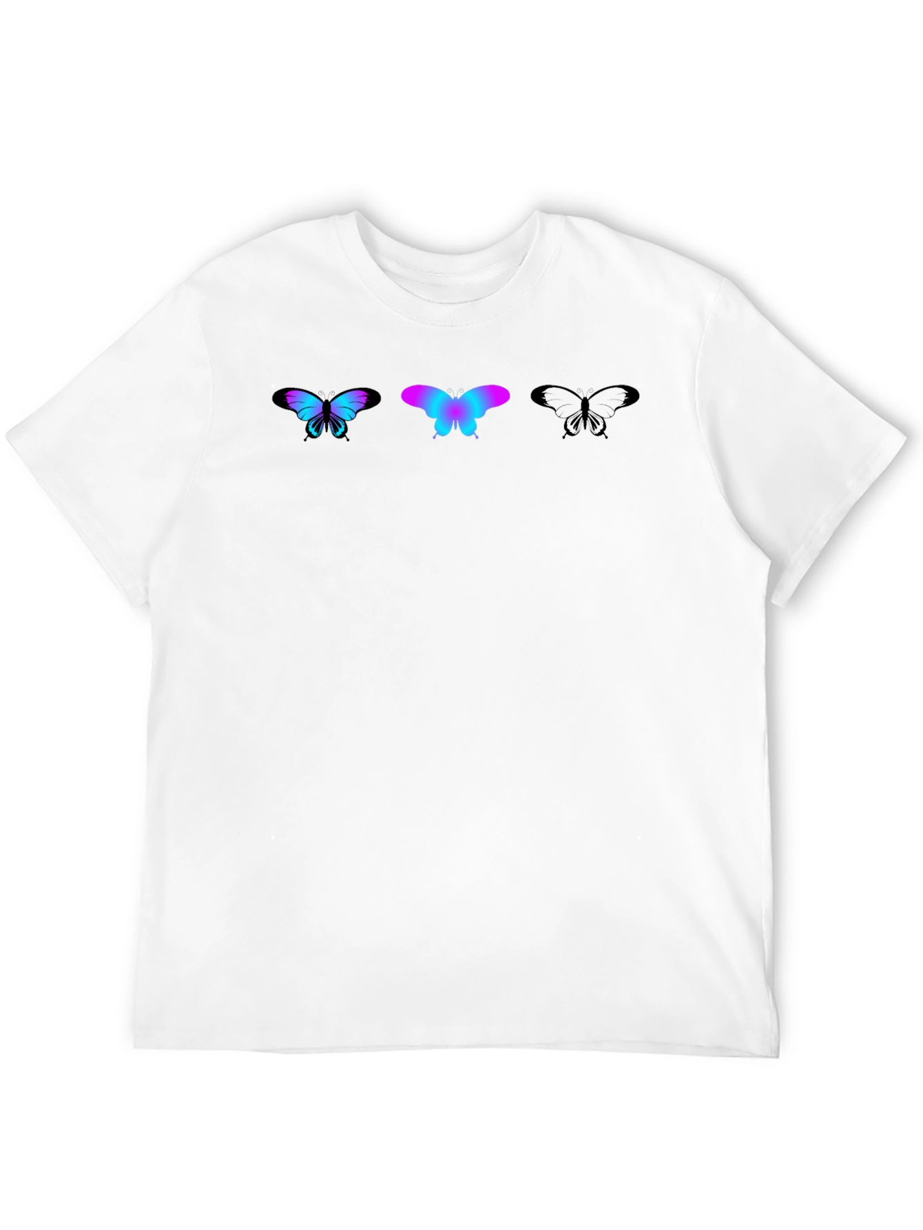Butterfly Graphic T-Shirt - Stylish Casual Wear
