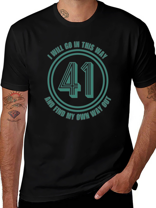 I Will Go In This Way Graphic Tee - Mens