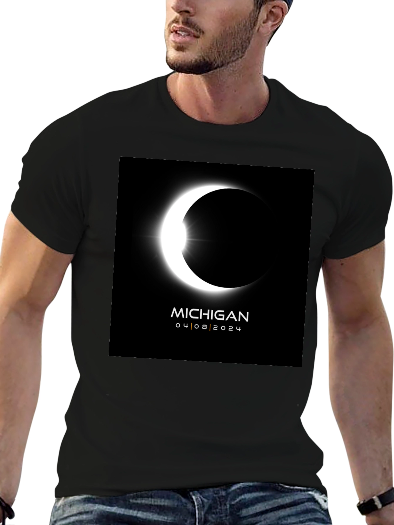 Michigan Eclipse T-Shirt - April 8 2024