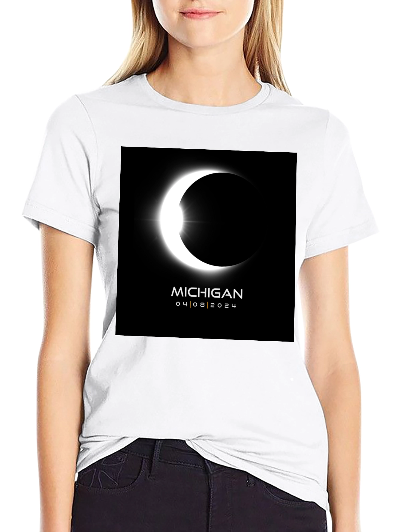 Michigan Eclipse T-Shirt - April 8 2024