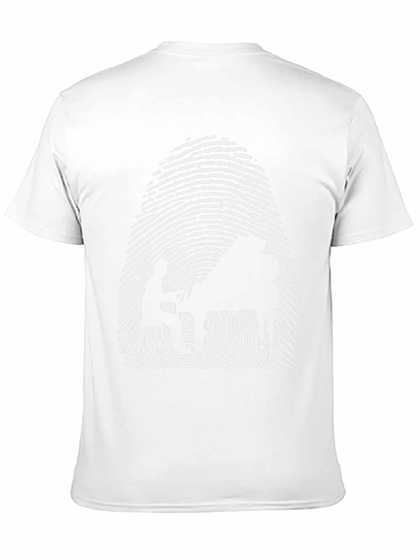 Piano Fingerprint T-Shirt - Unique Music Lover Tee
