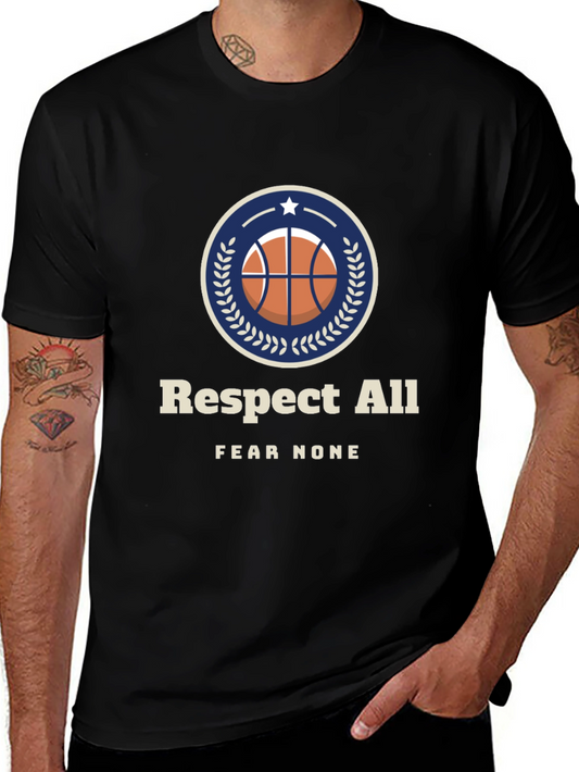 Respect All Fear None Graphic Tee