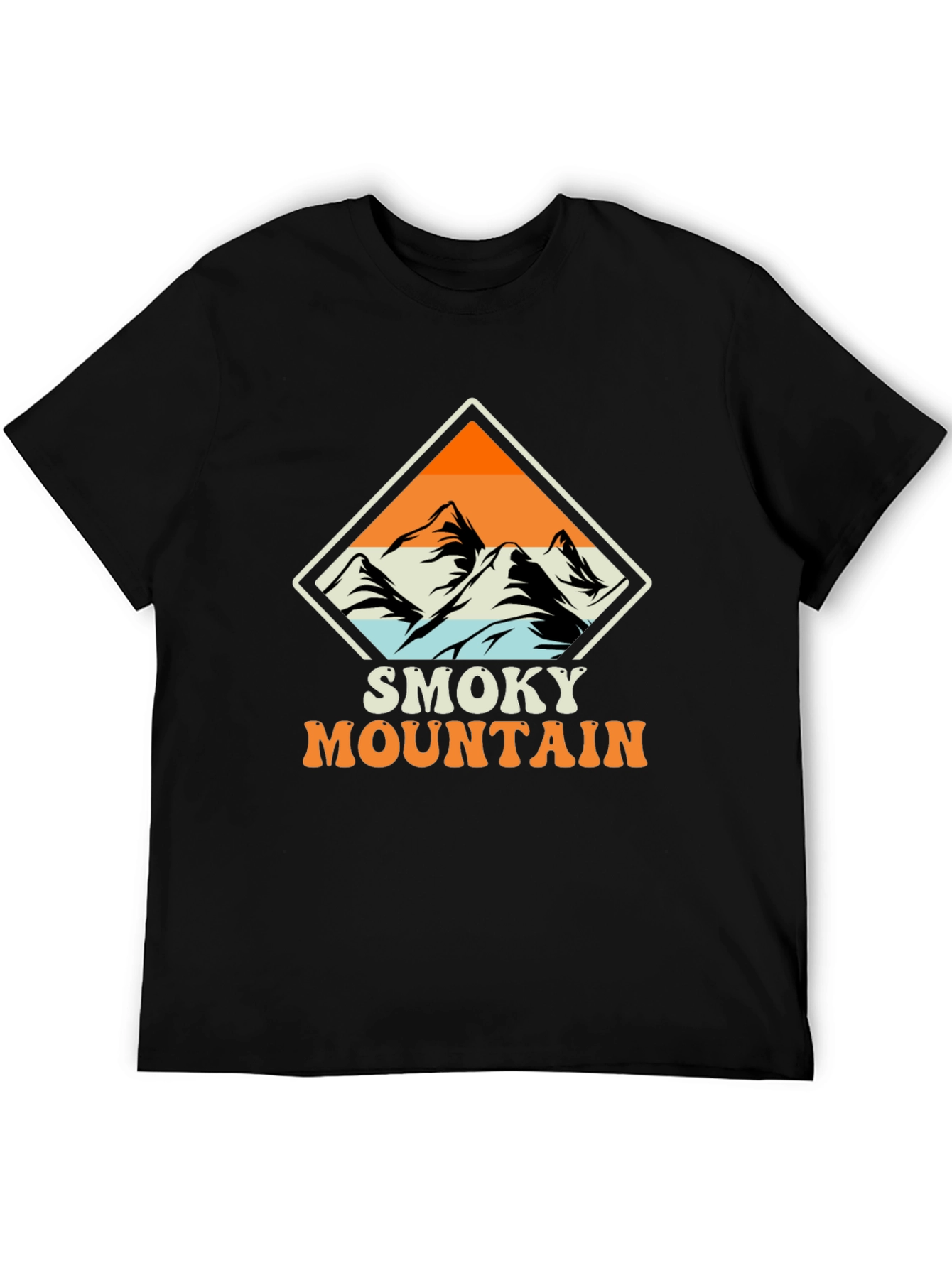 Smoky Mountain Graphic Tee - Black