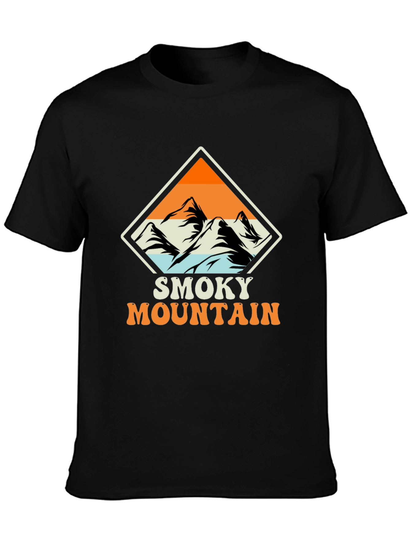 Smoky Mountain Graphic Tee - Black