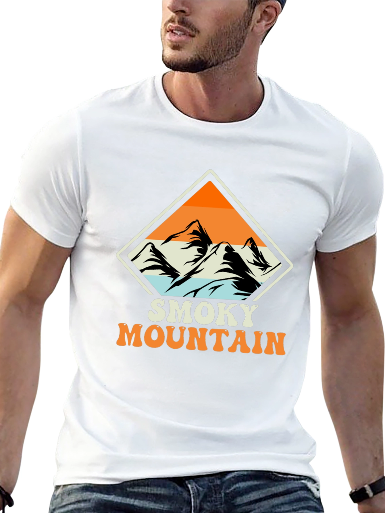 Smoky Mountain Graphic Tee - Black