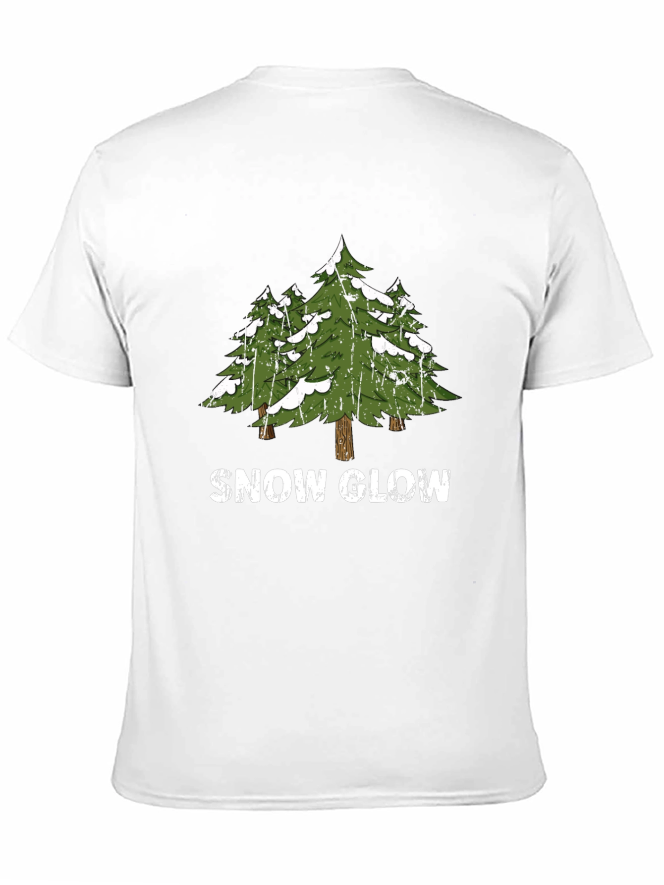 Snow Glow Trees Graphic Tee