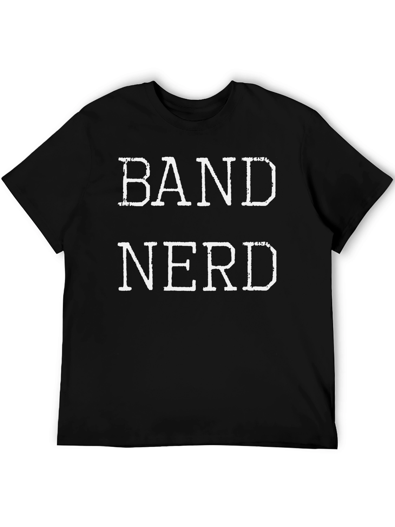 Band Nerd T-Shirt - Black Cotton Tee