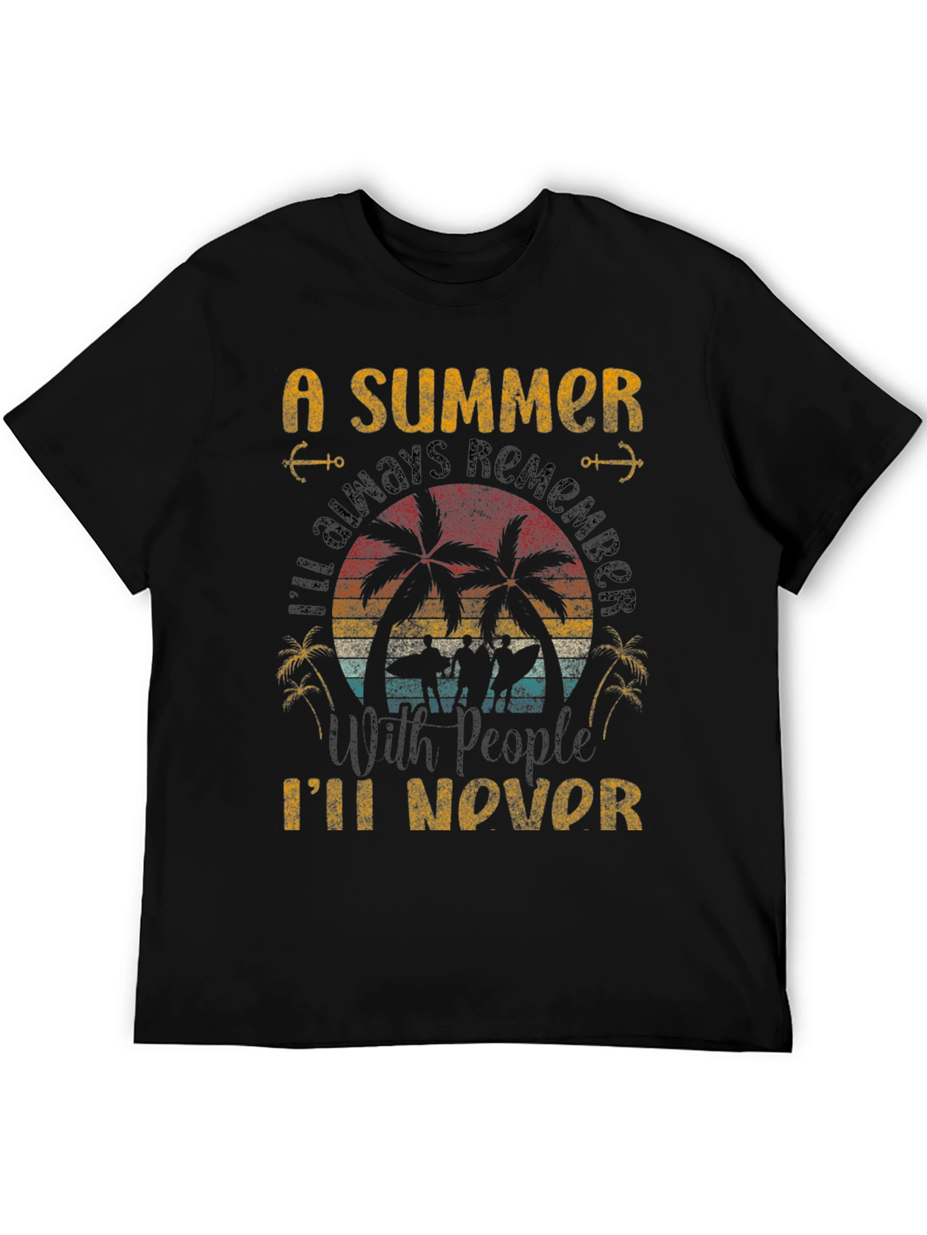 Summer Never Forget Retro T-Shirt