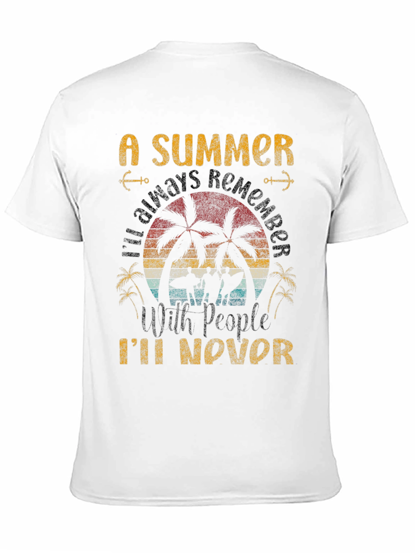 Summer Never Forget Retro T-Shirt