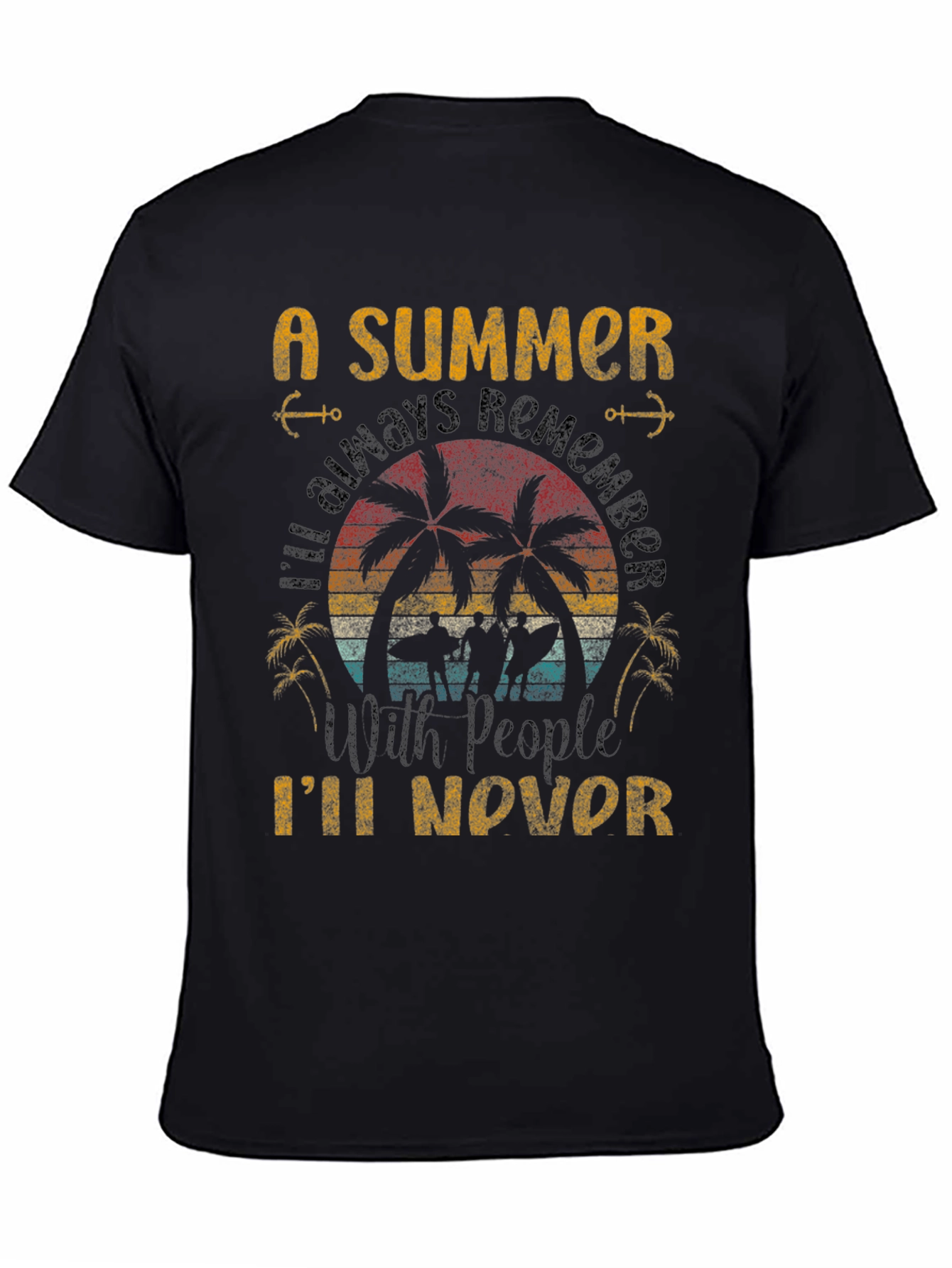 Summer Never Forget Retro T-Shirt