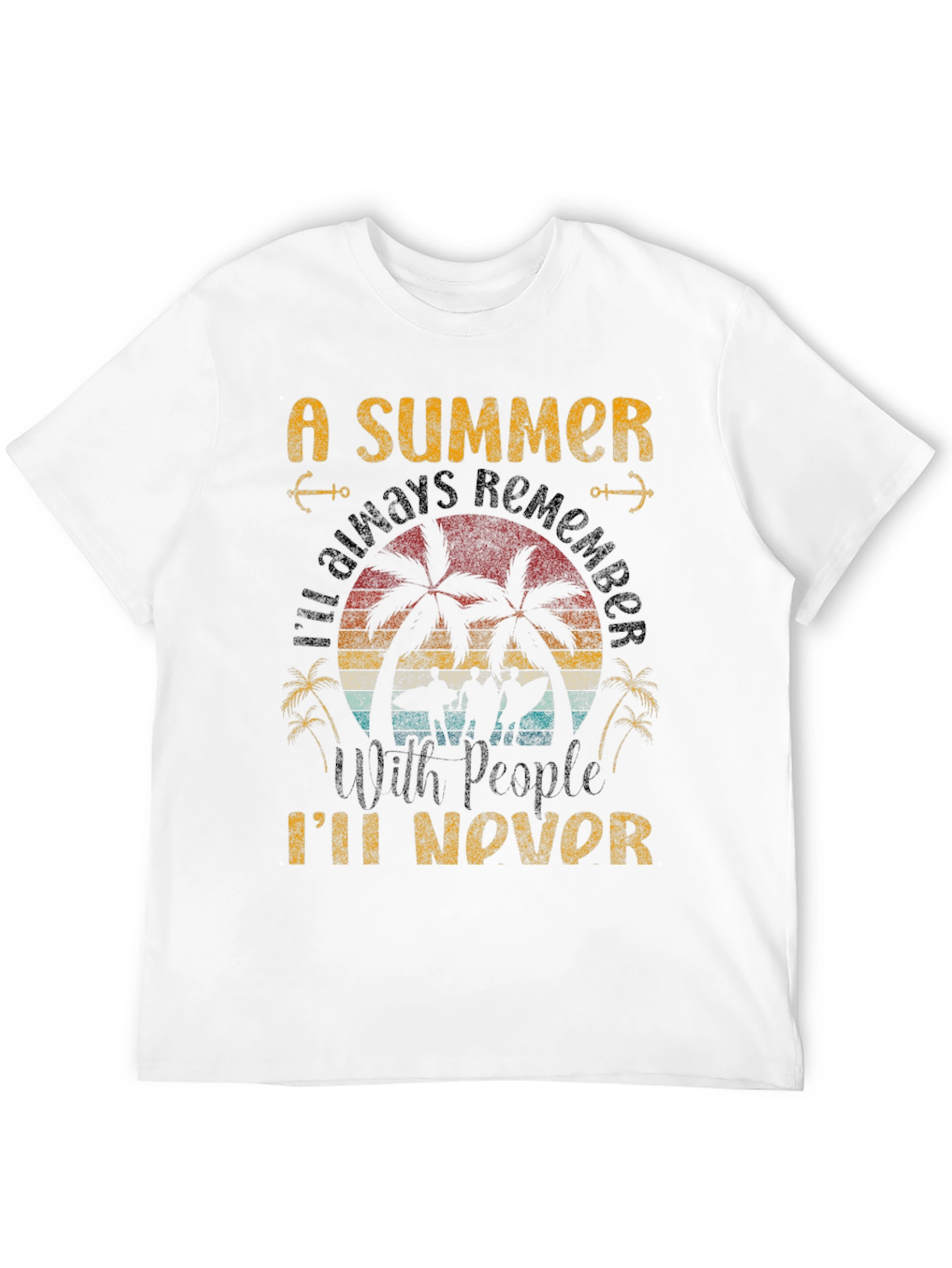Summer Never Forget Retro T-Shirt