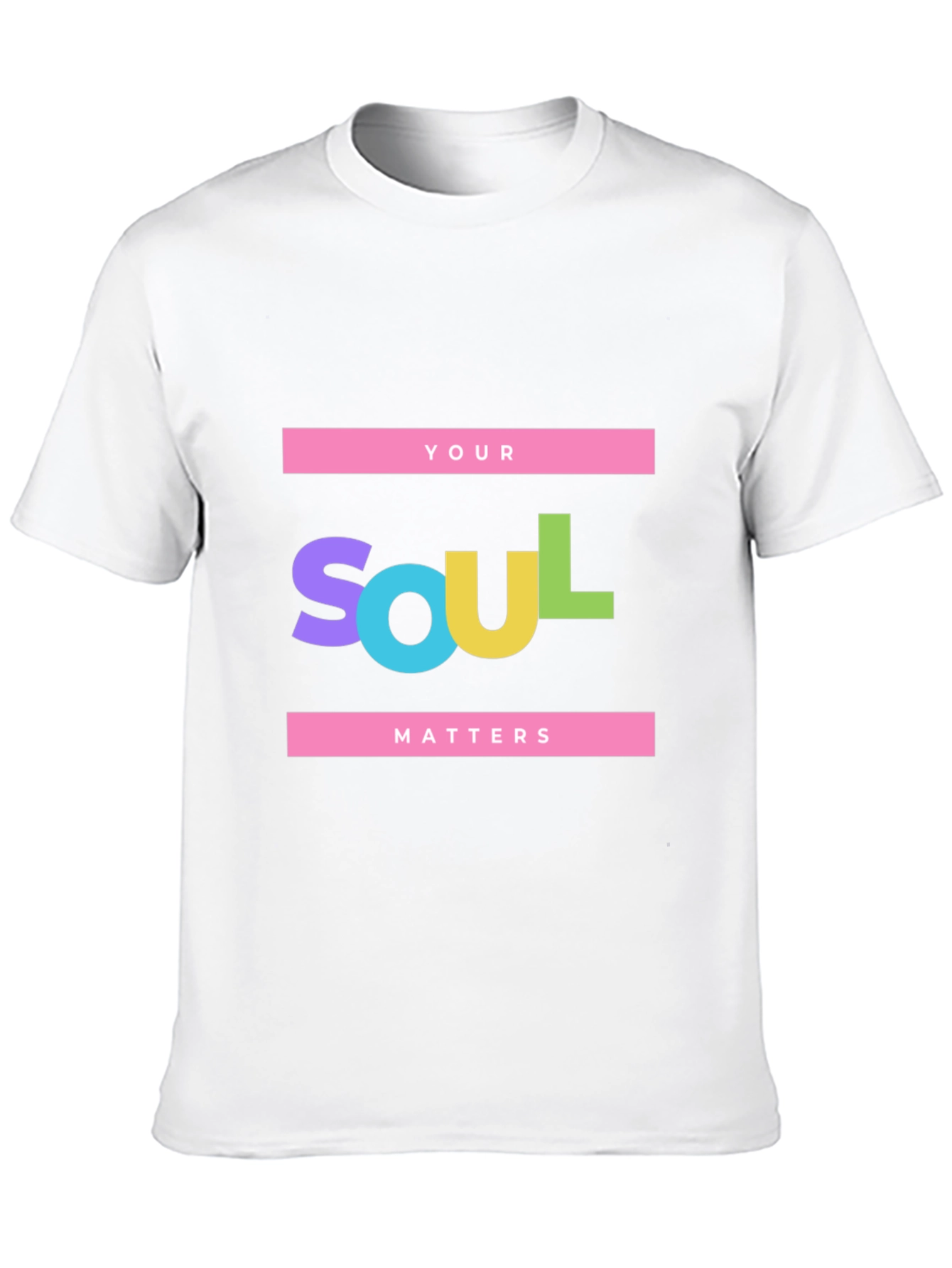 Your Soul Matters Black Graphic Tee