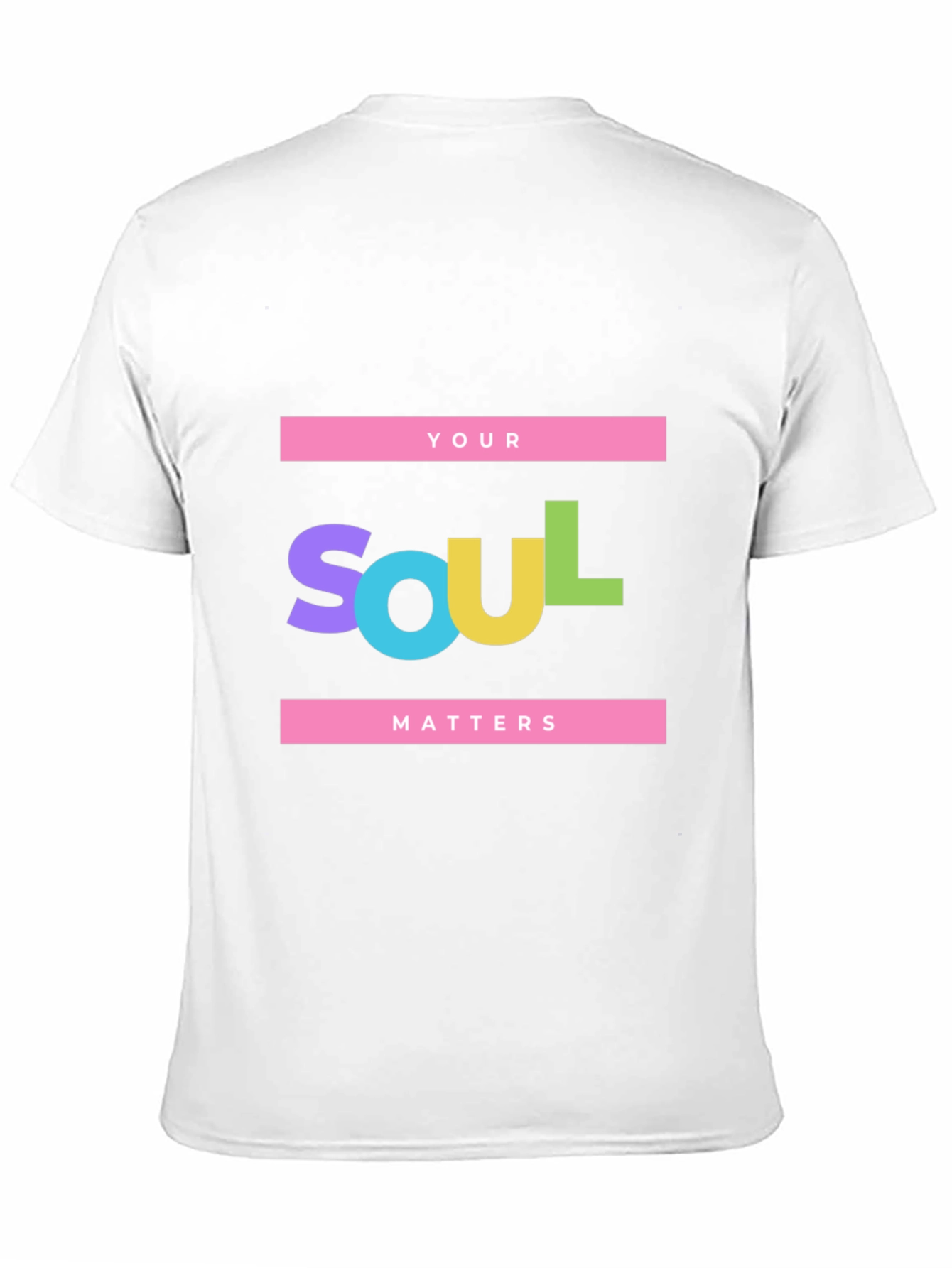 Your Soul Matters Black Graphic Tee