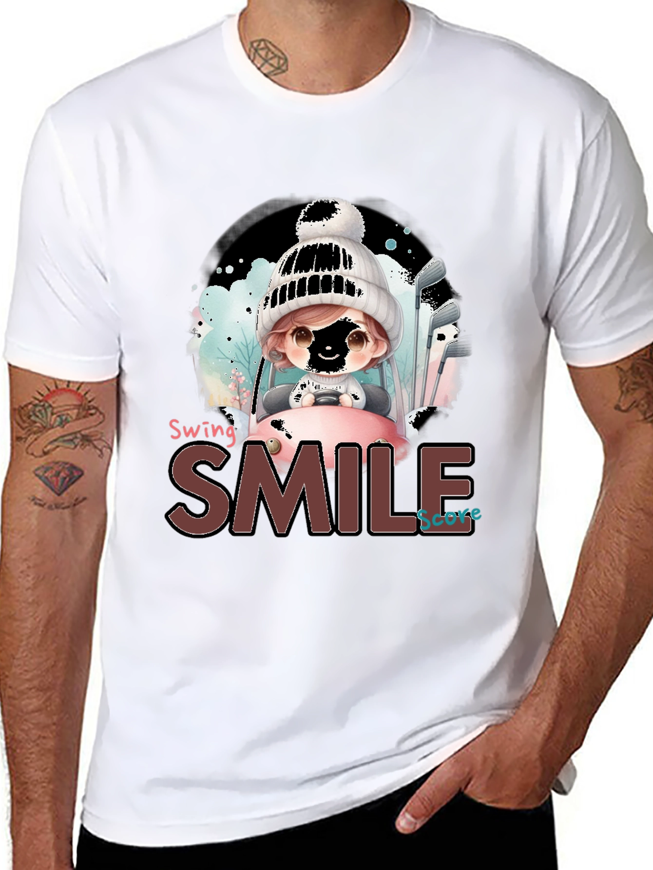 Swing Smile Score T-Shirt