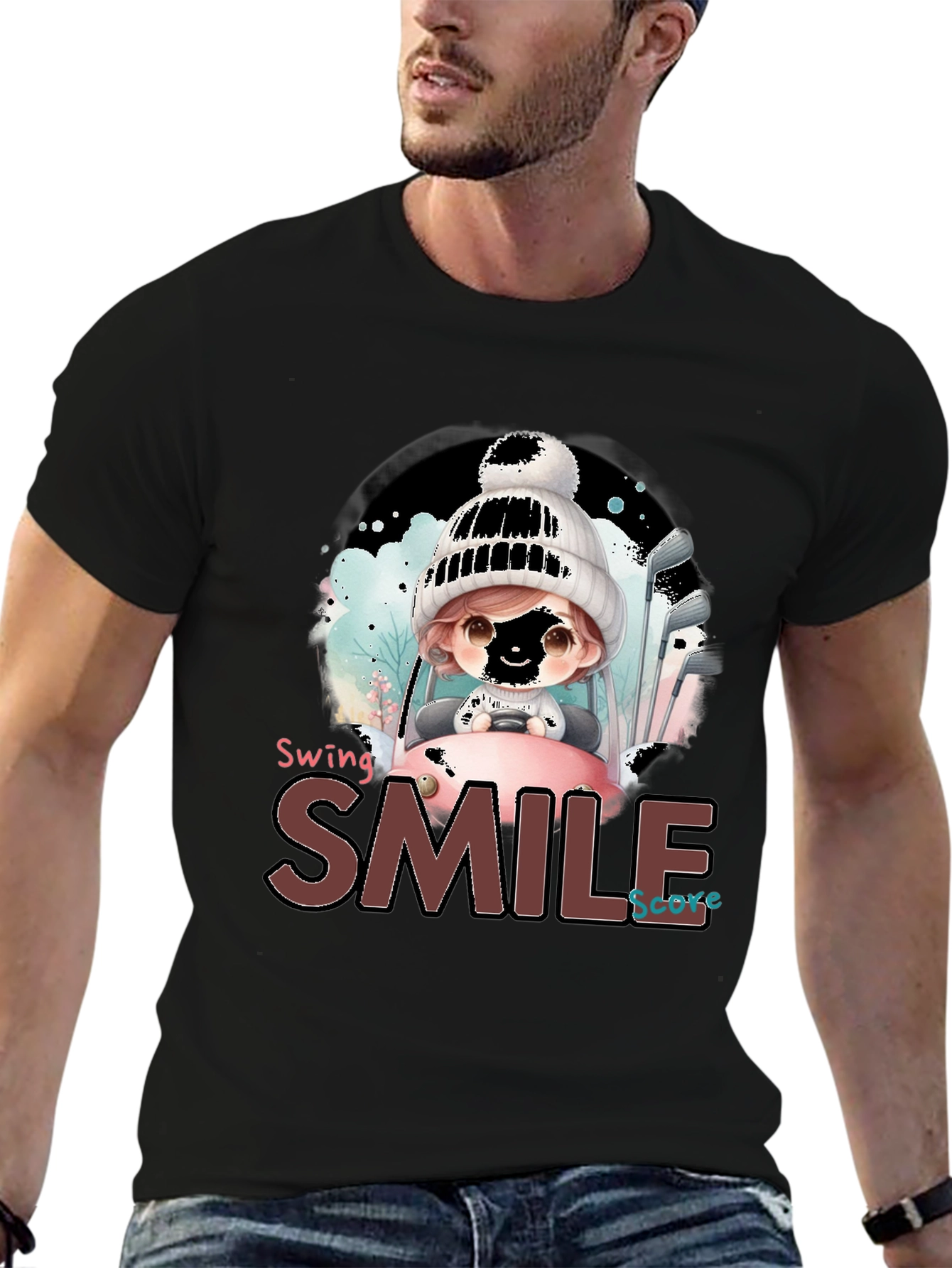 Swing Smile Score T-Shirt