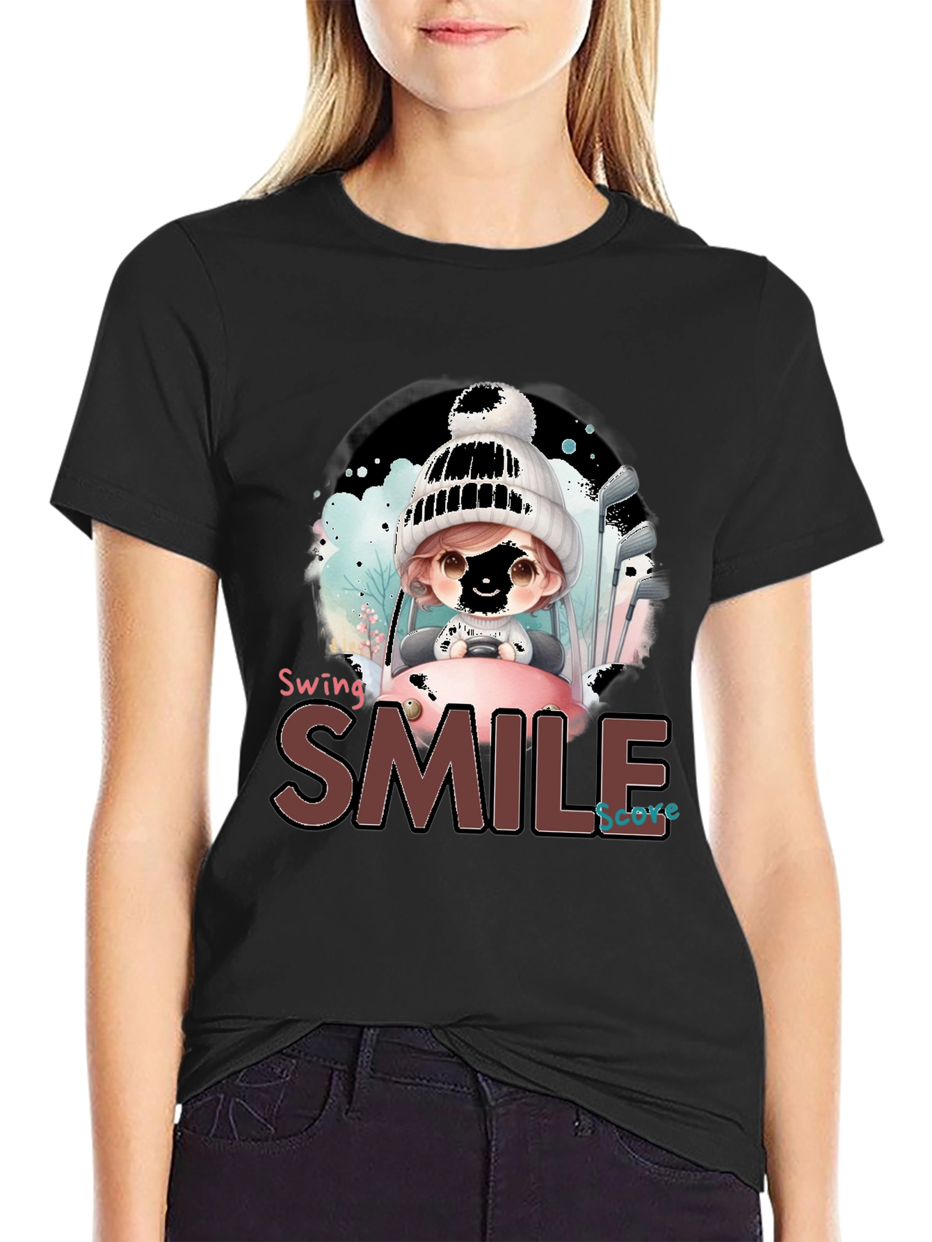 Swing Smile Score T-Shirt