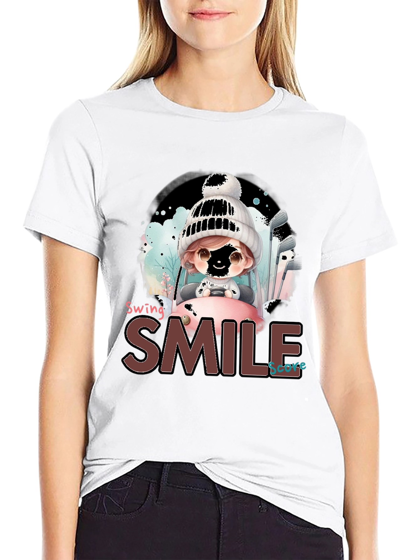 Swing Smile Score T-Shirt