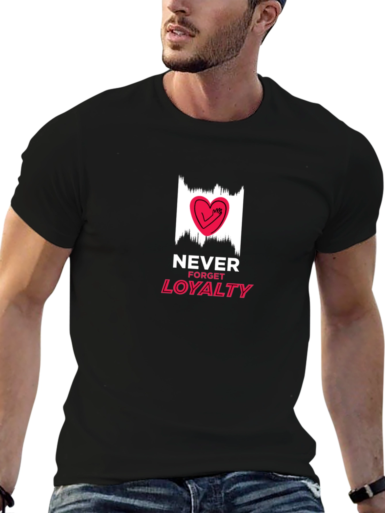 Never Forget Loyalty Graphic T-Shirt