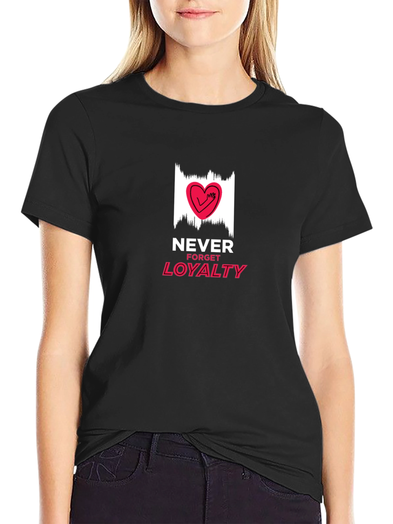 Never Forget Loyalty Graphic T-Shirt
