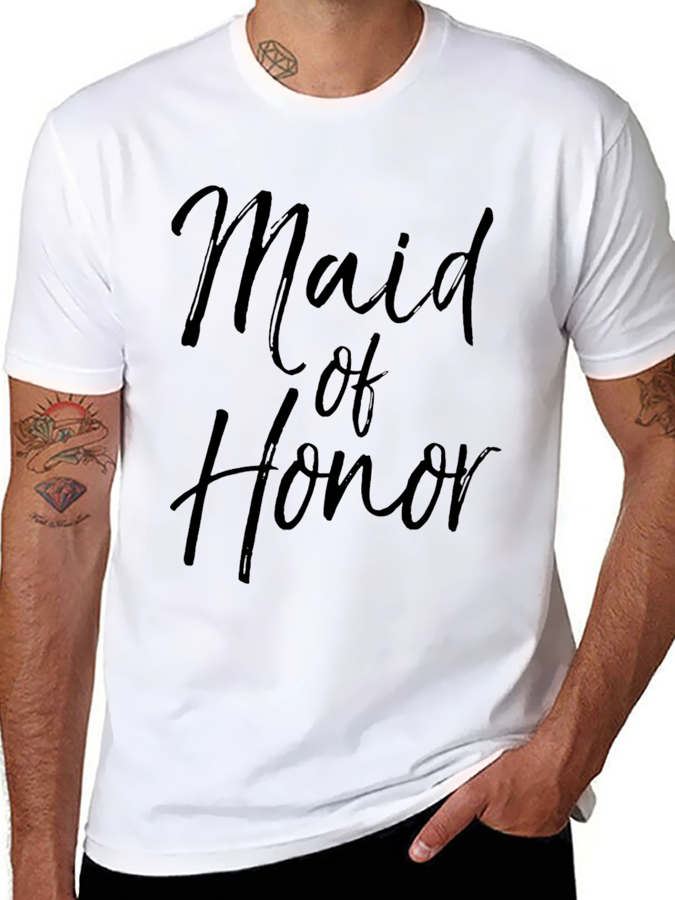 Maid of Honor Crew T-Shirt - Wedding Party
