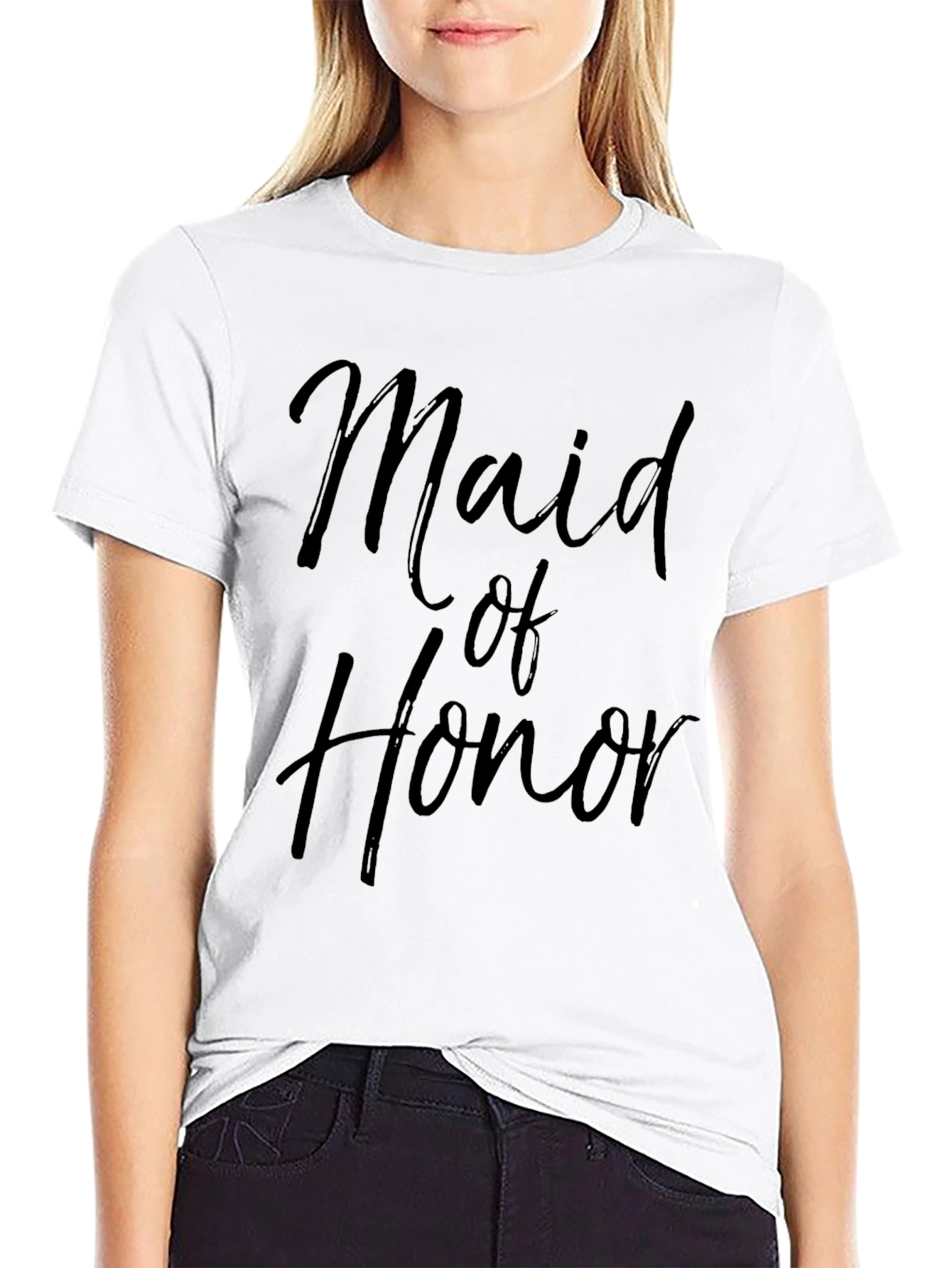 Maid of Honor Crew T-Shirt - Wedding Party