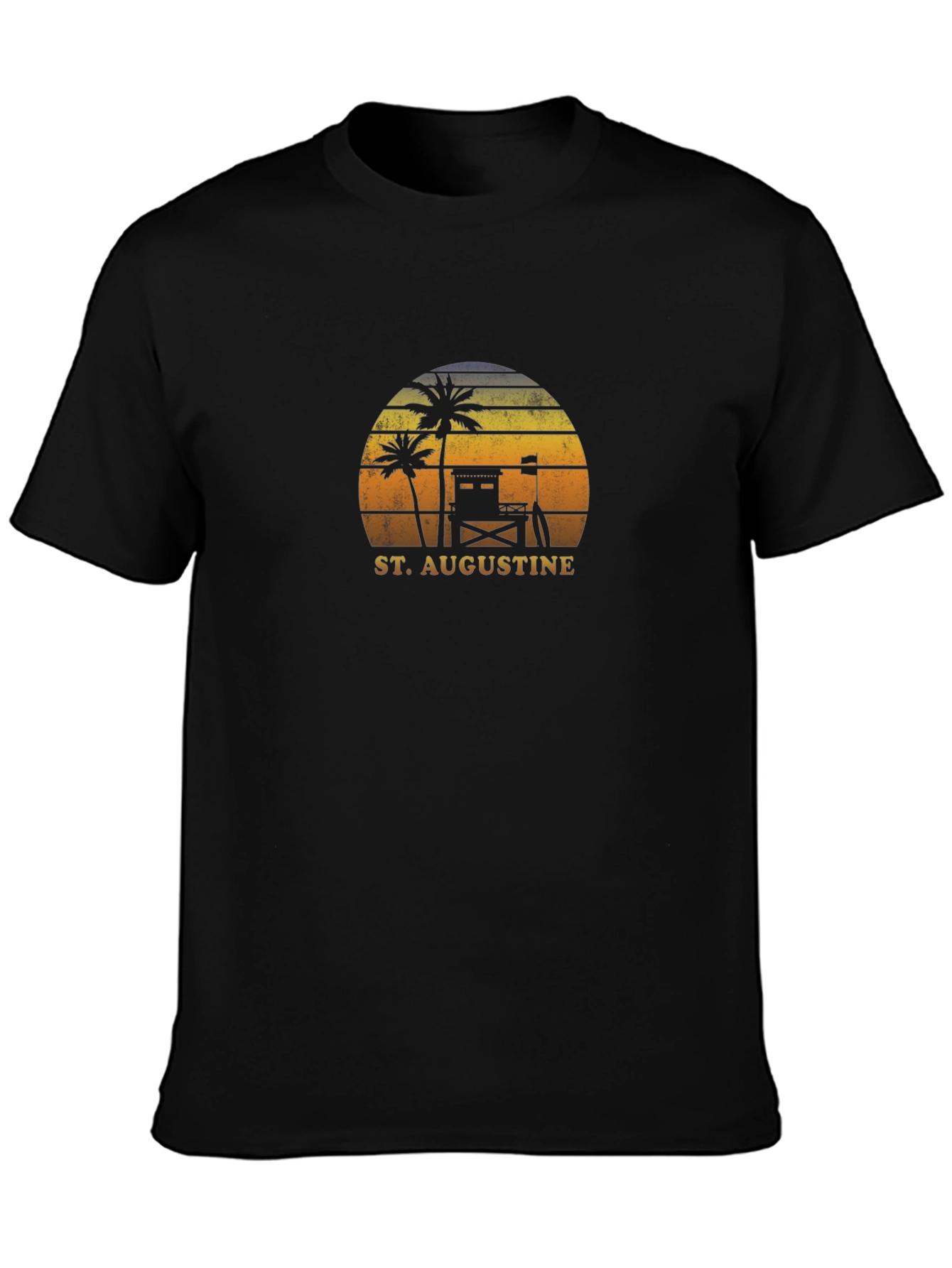 St. Augustine Beach Sunset Graphic Tee