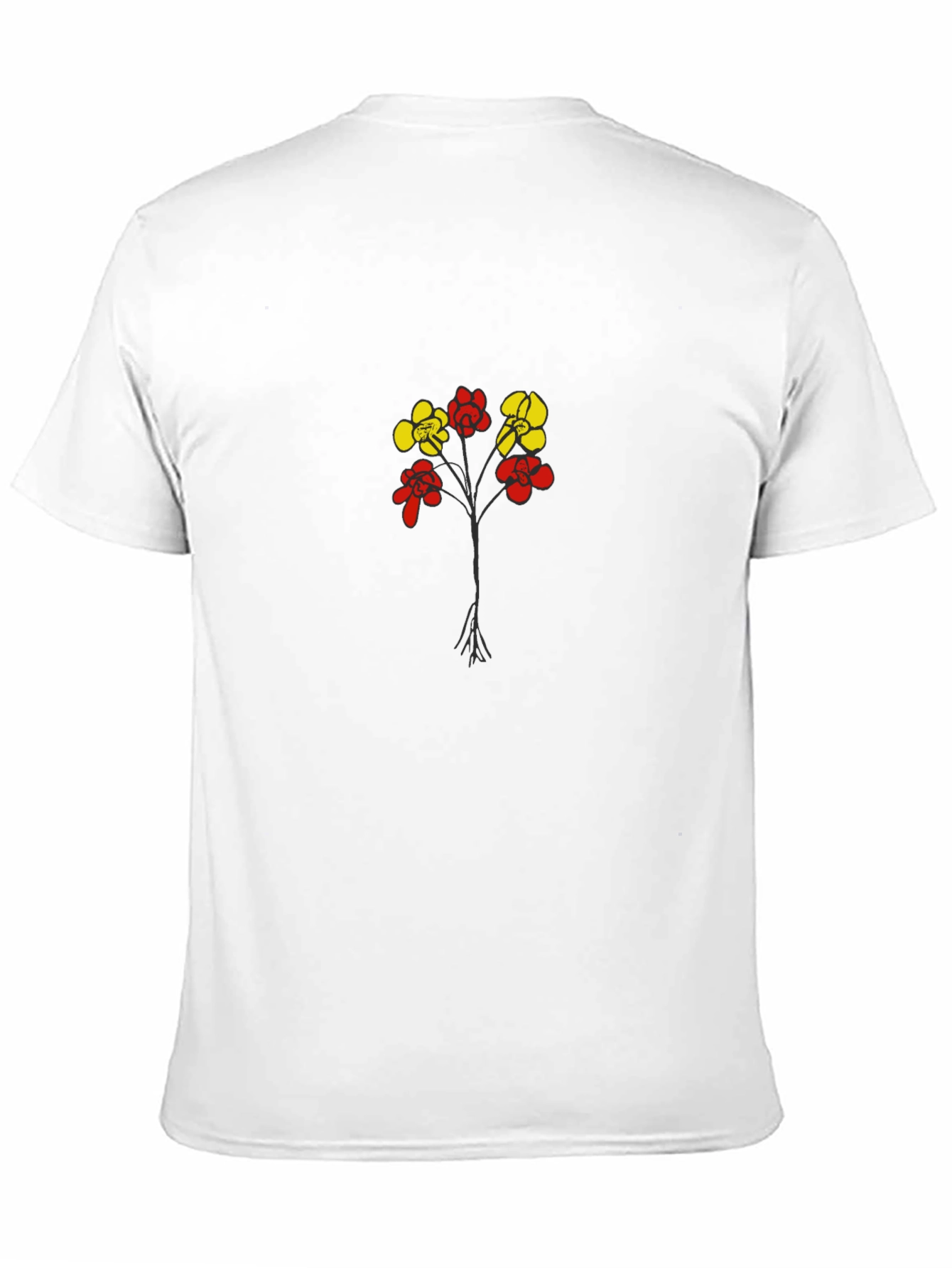 Floral Graphic Tee - Modern Casual Wear