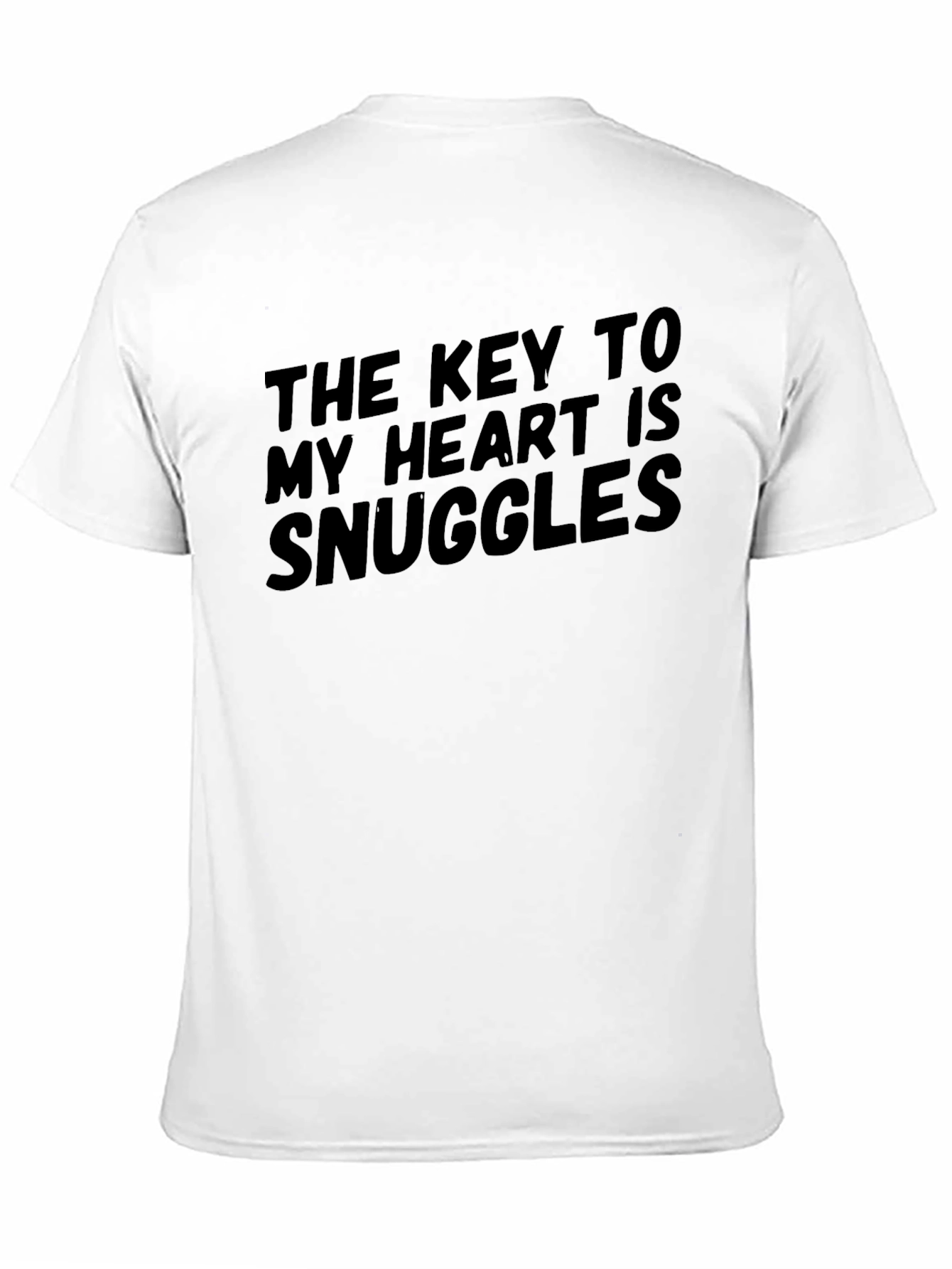 Snuggles Graphic Tee - Black