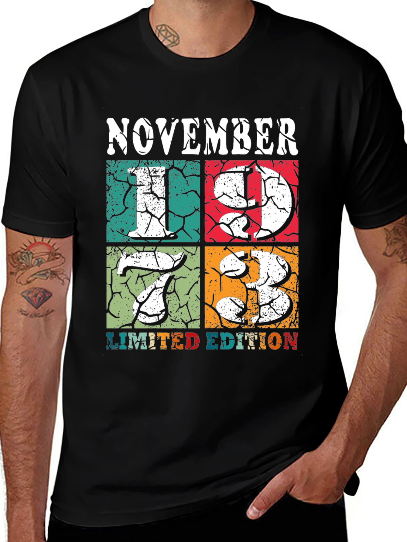November 1973 Limited Edition Graphic T-Shirt