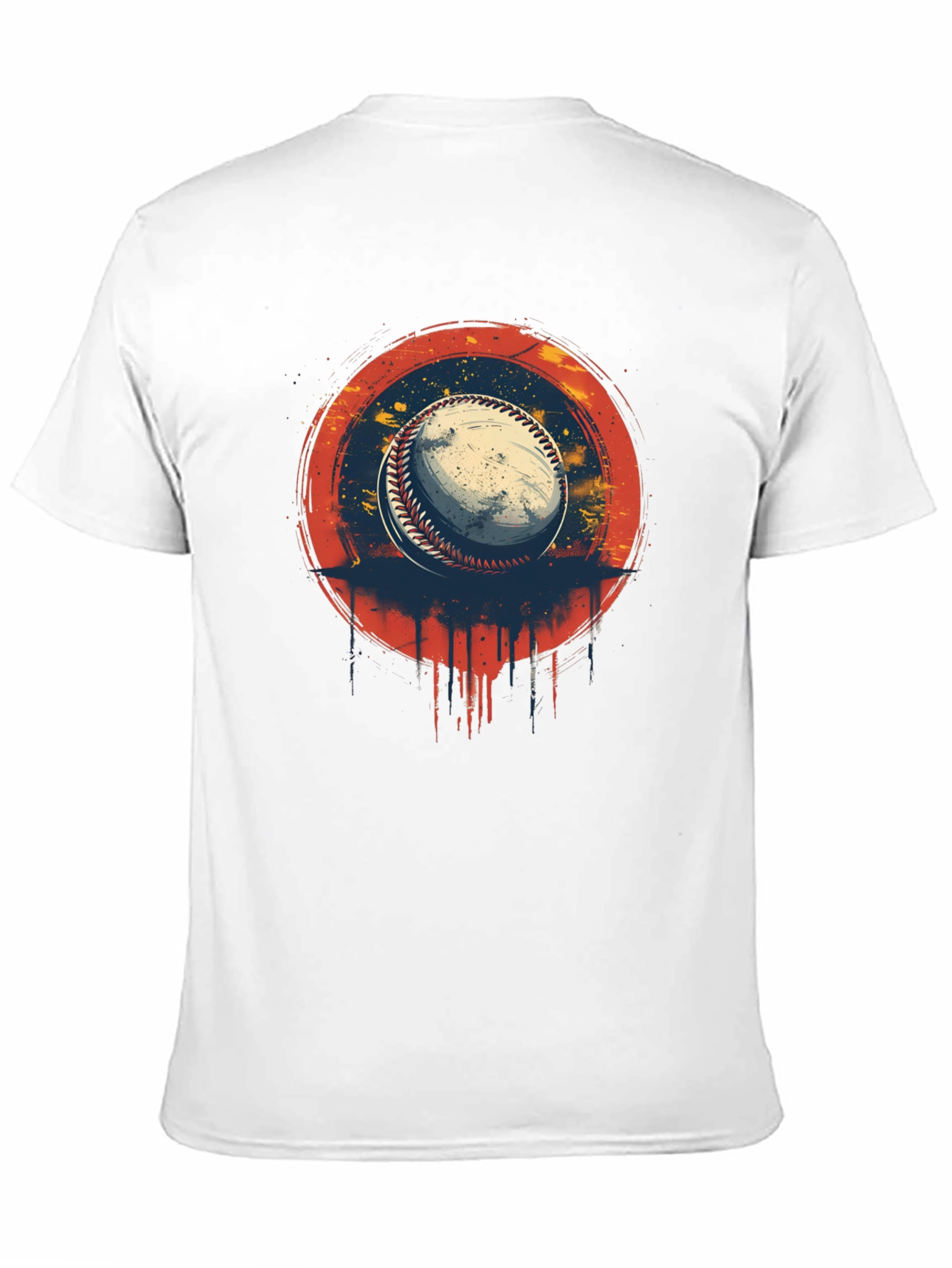 Baseball Graphic Print Tee
