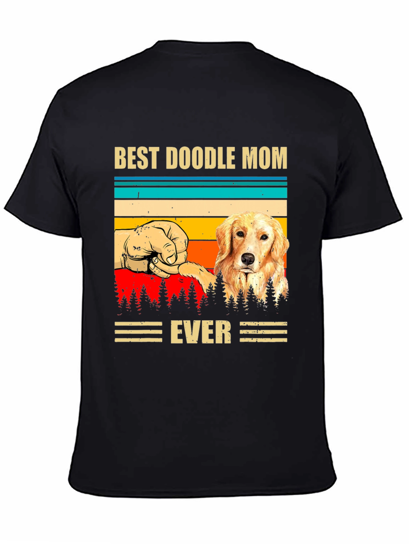 Best Doodle Mom Ever Graphic T-Shirt