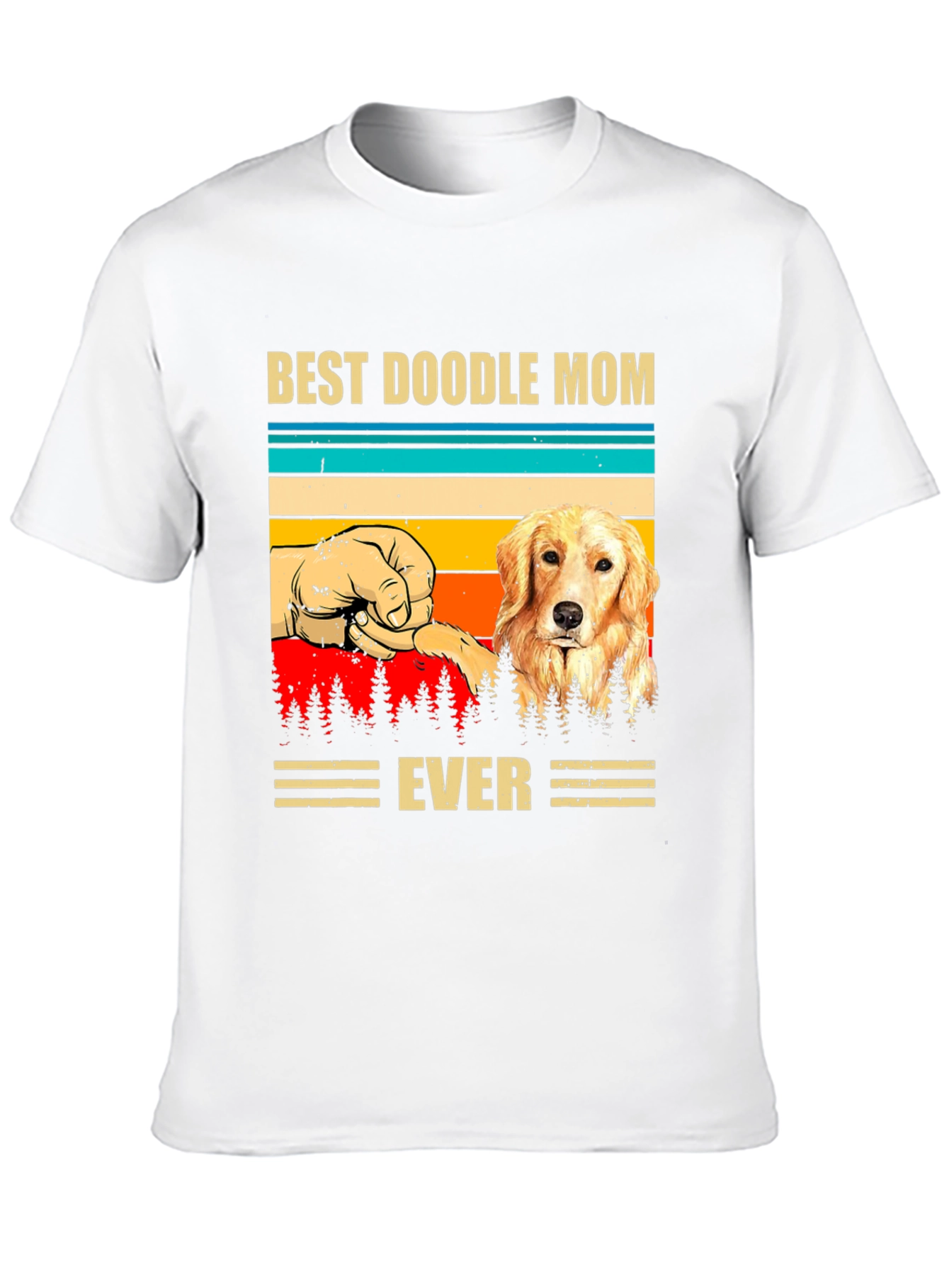 Best Doodle Mom Ever Graphic T-Shirt