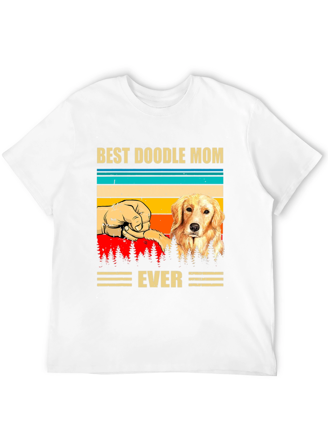 Best Doodle Mom Ever Graphic T-Shirt