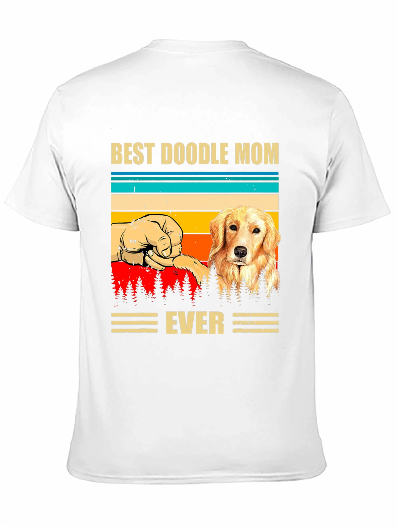 Best Doodle Mom Ever Graphic T-Shirt