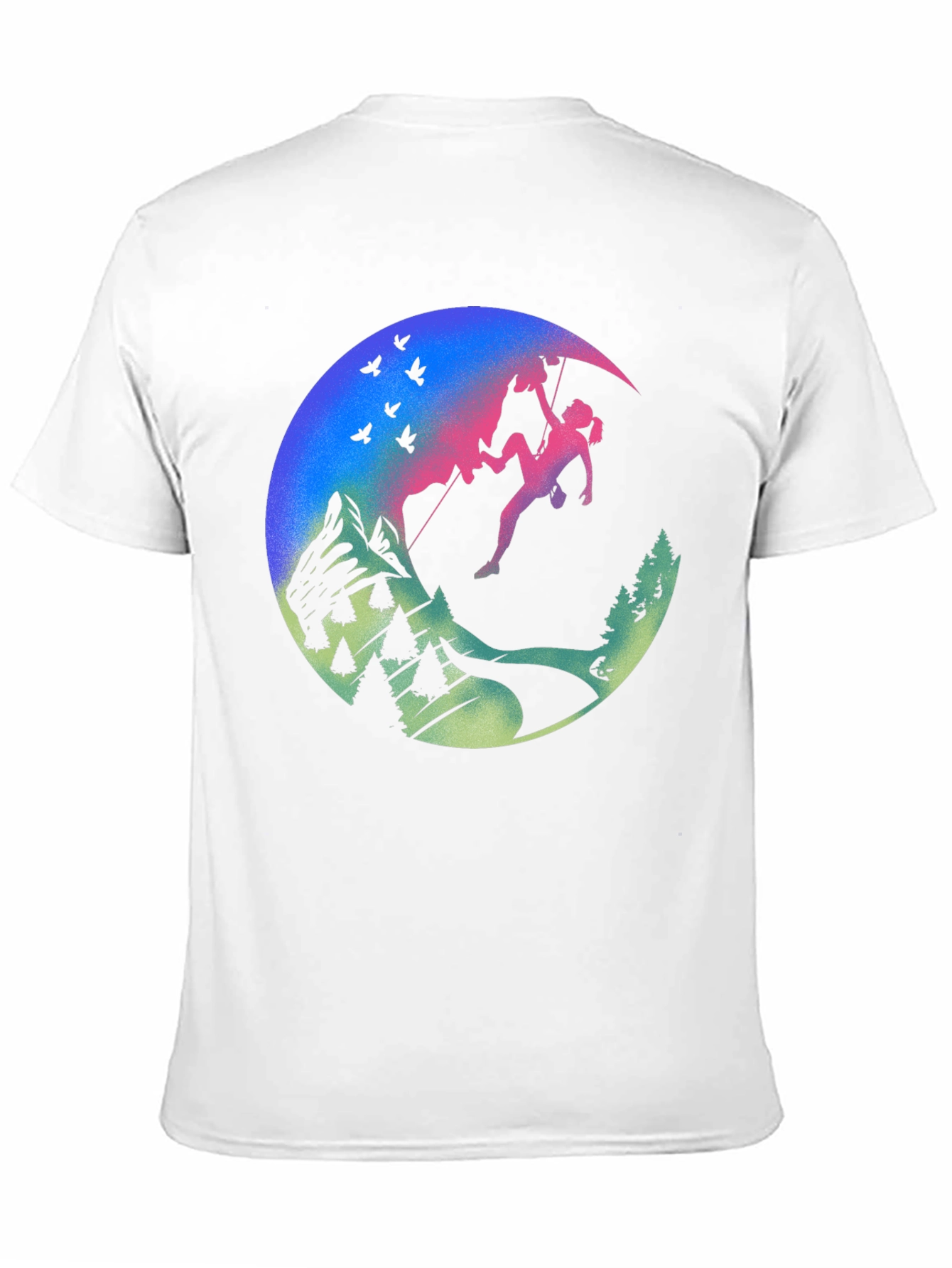 Climbing Adventure Graphic Tee - Black