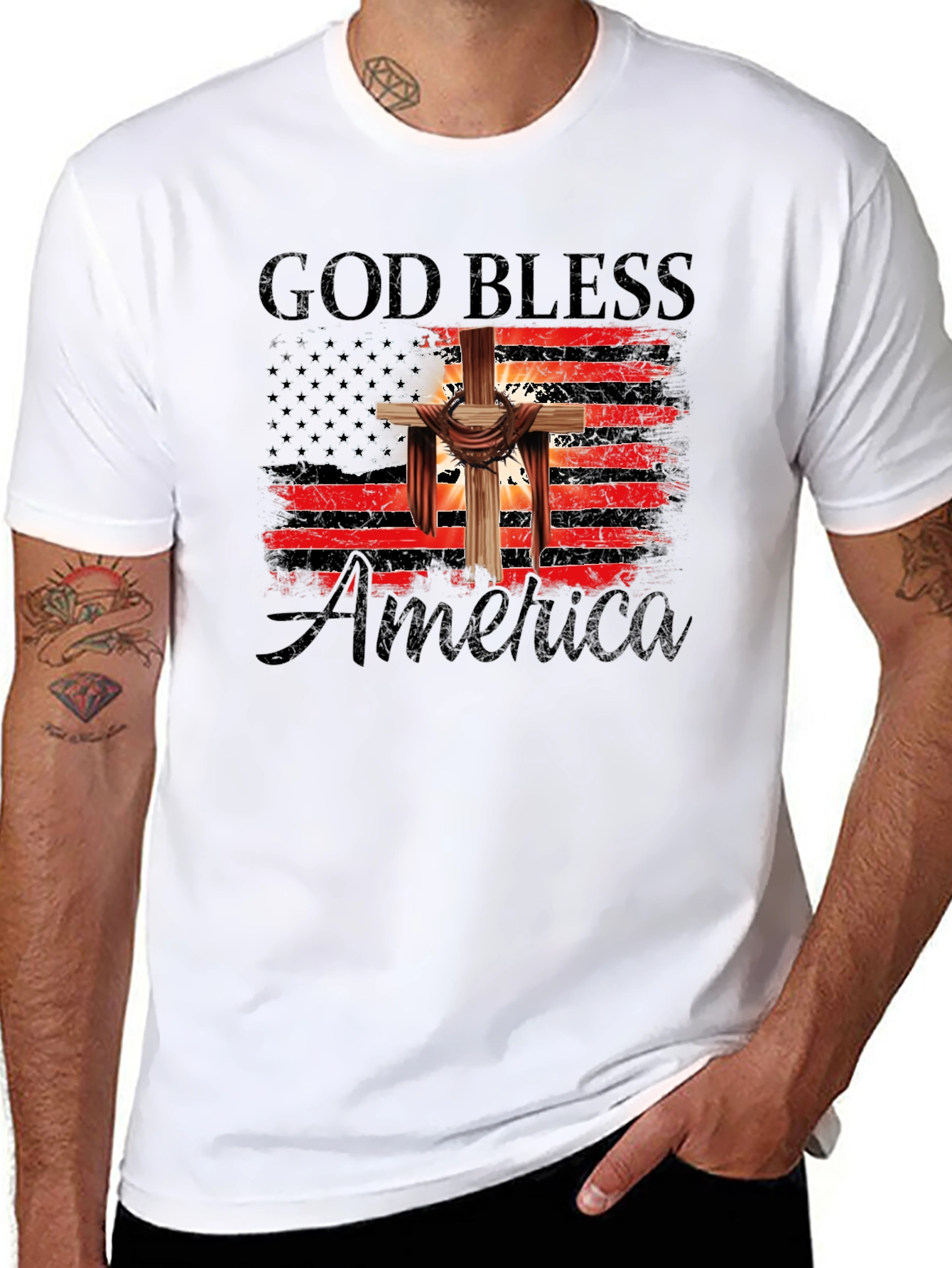 God Bless America Graphic Tee