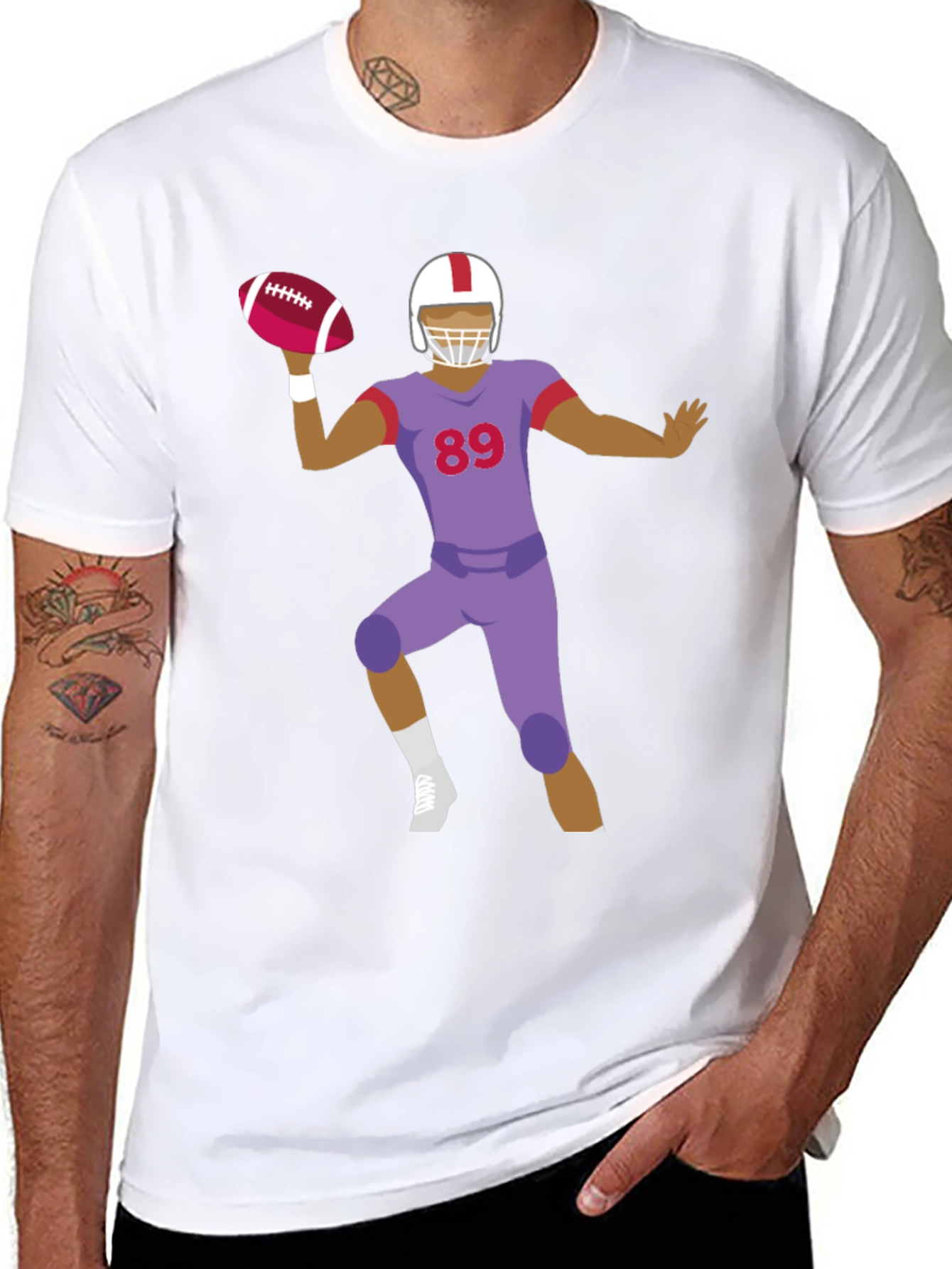 Football Player T-Shirt