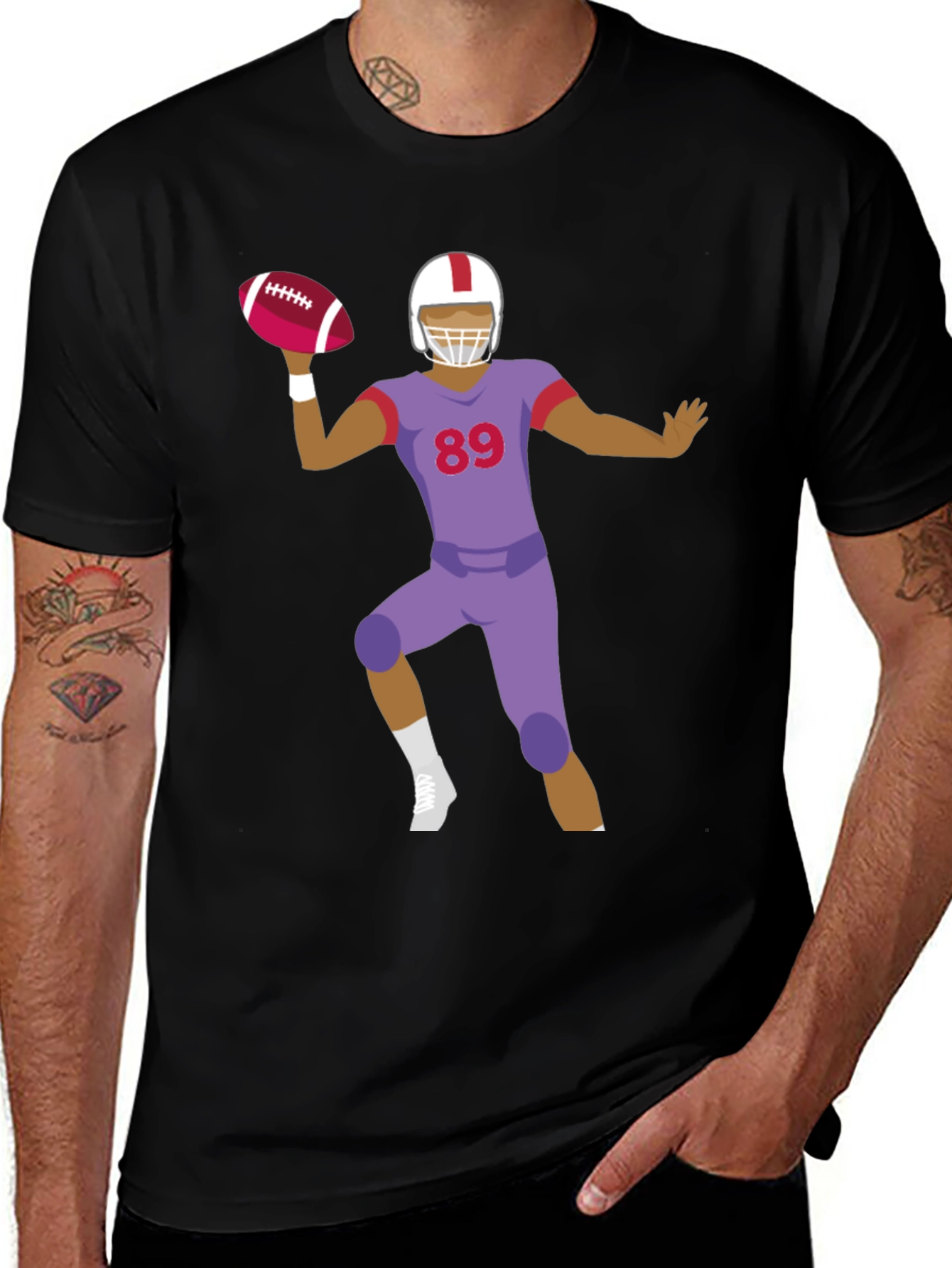Football Player T-Shirt
