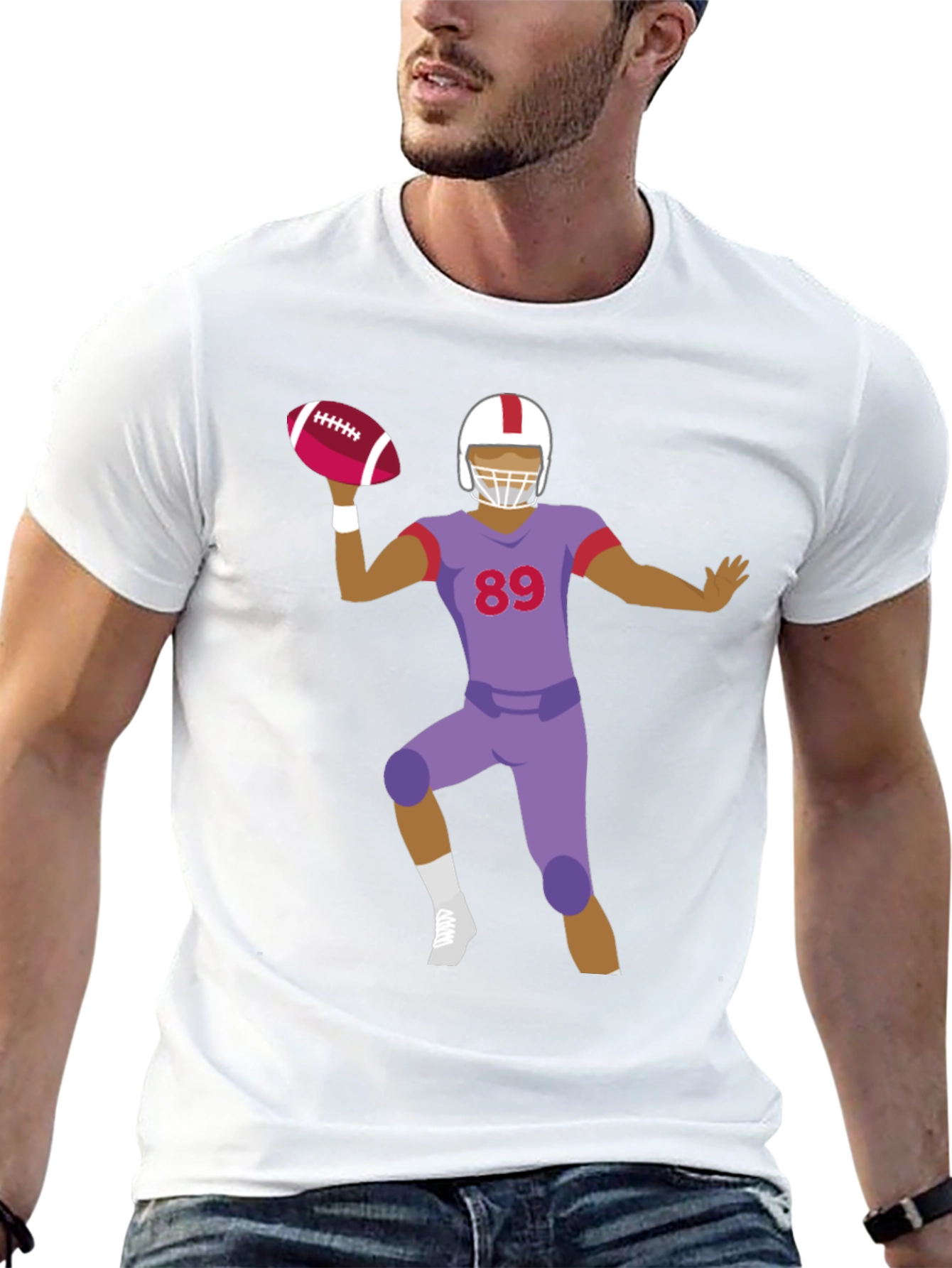 Football Player T-Shirt