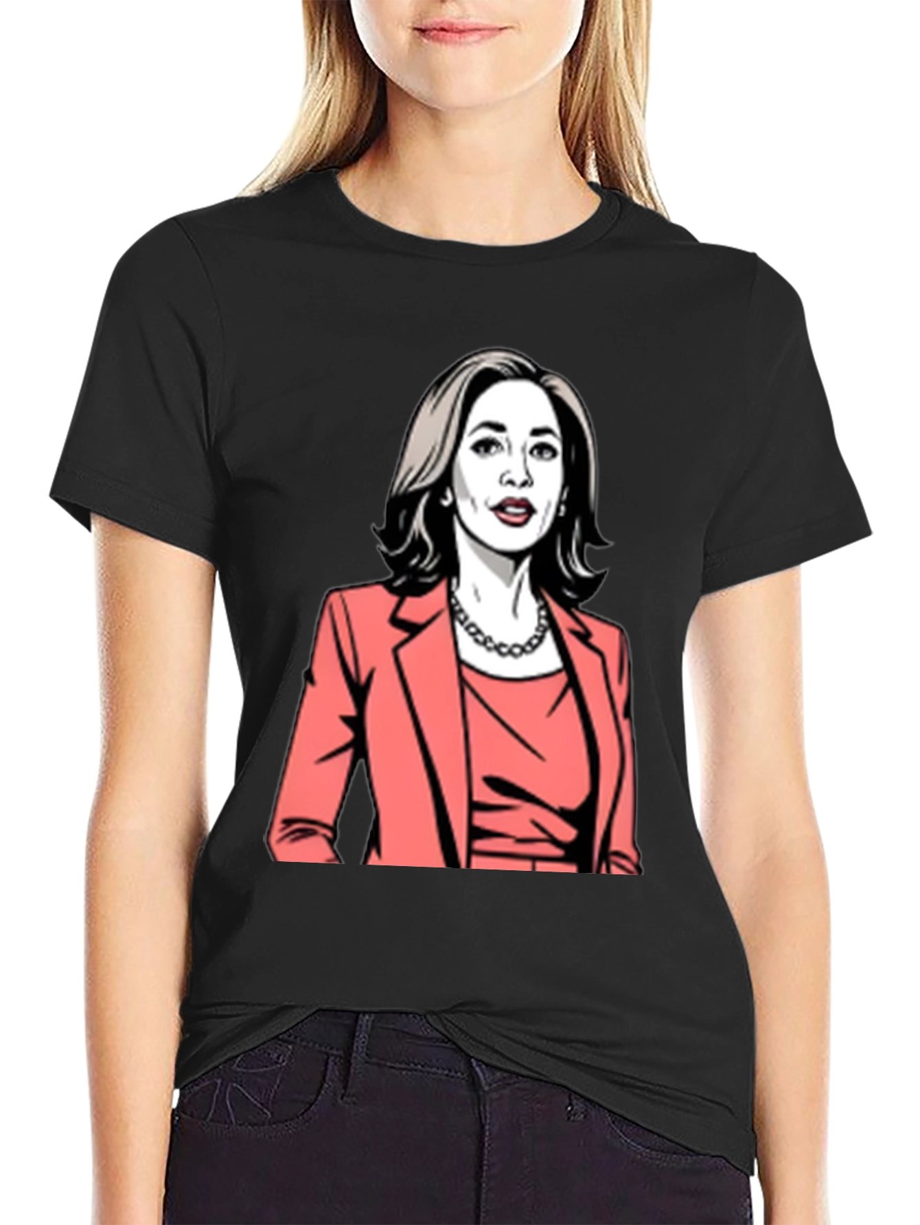 Kamala Harris Graphic Print Tee