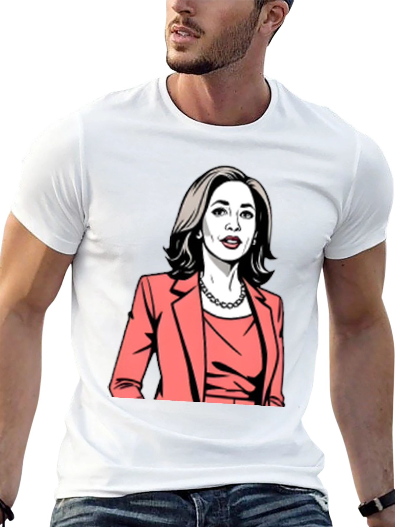 Kamala Harris Graphic Print Tee