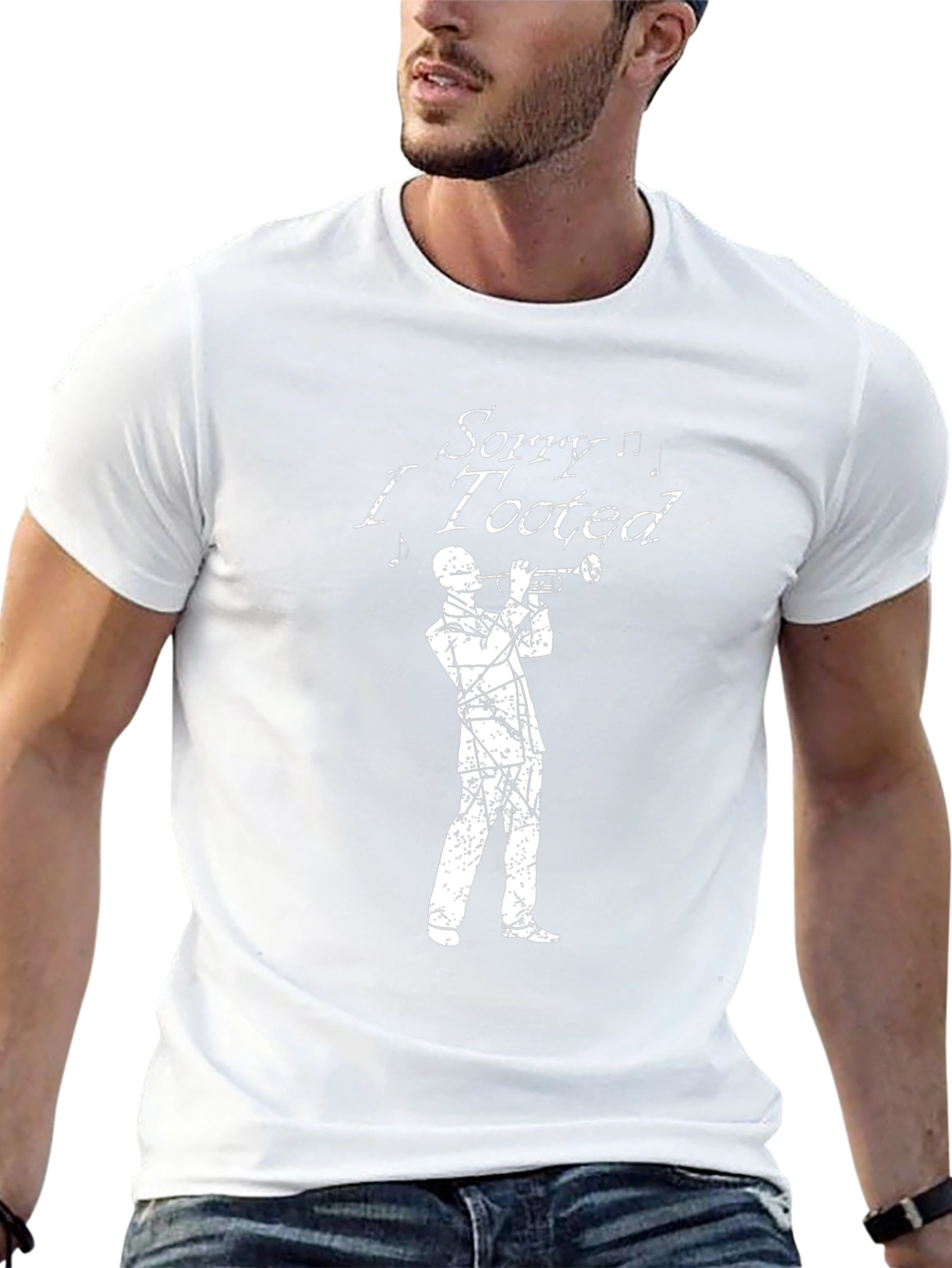 Sorry I Tooted T-Shirt - Funny Musician Tee