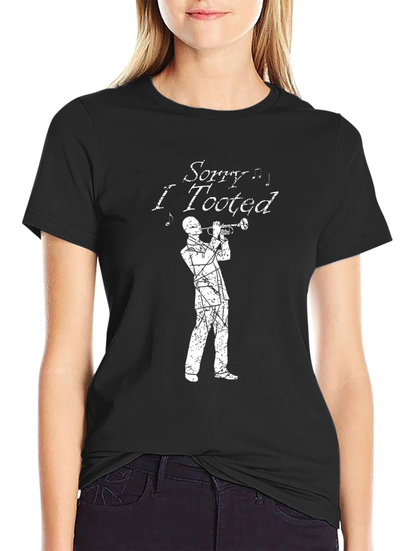 Sorry I Tooted T-Shirt - Funny Musician Tee